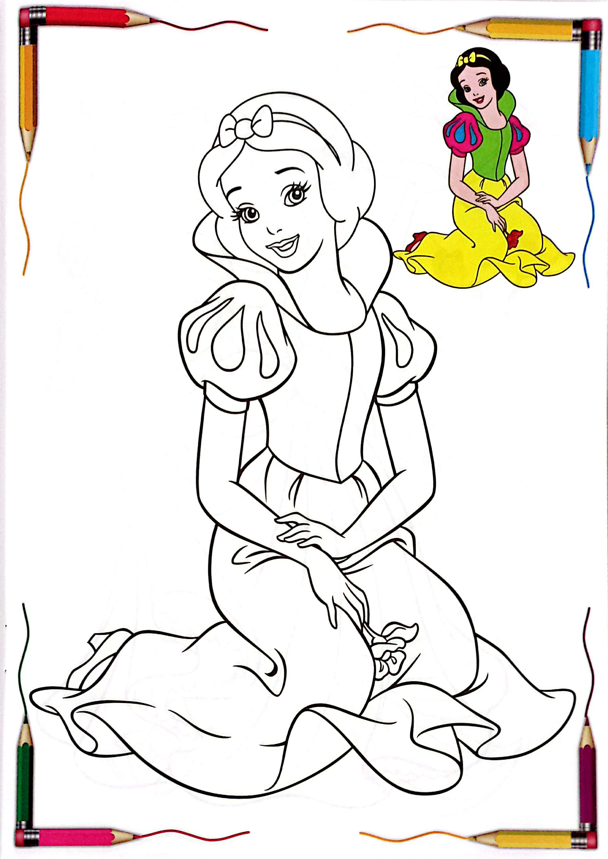 bộ tô màu công chúa - tập 2 - Ảnh 5