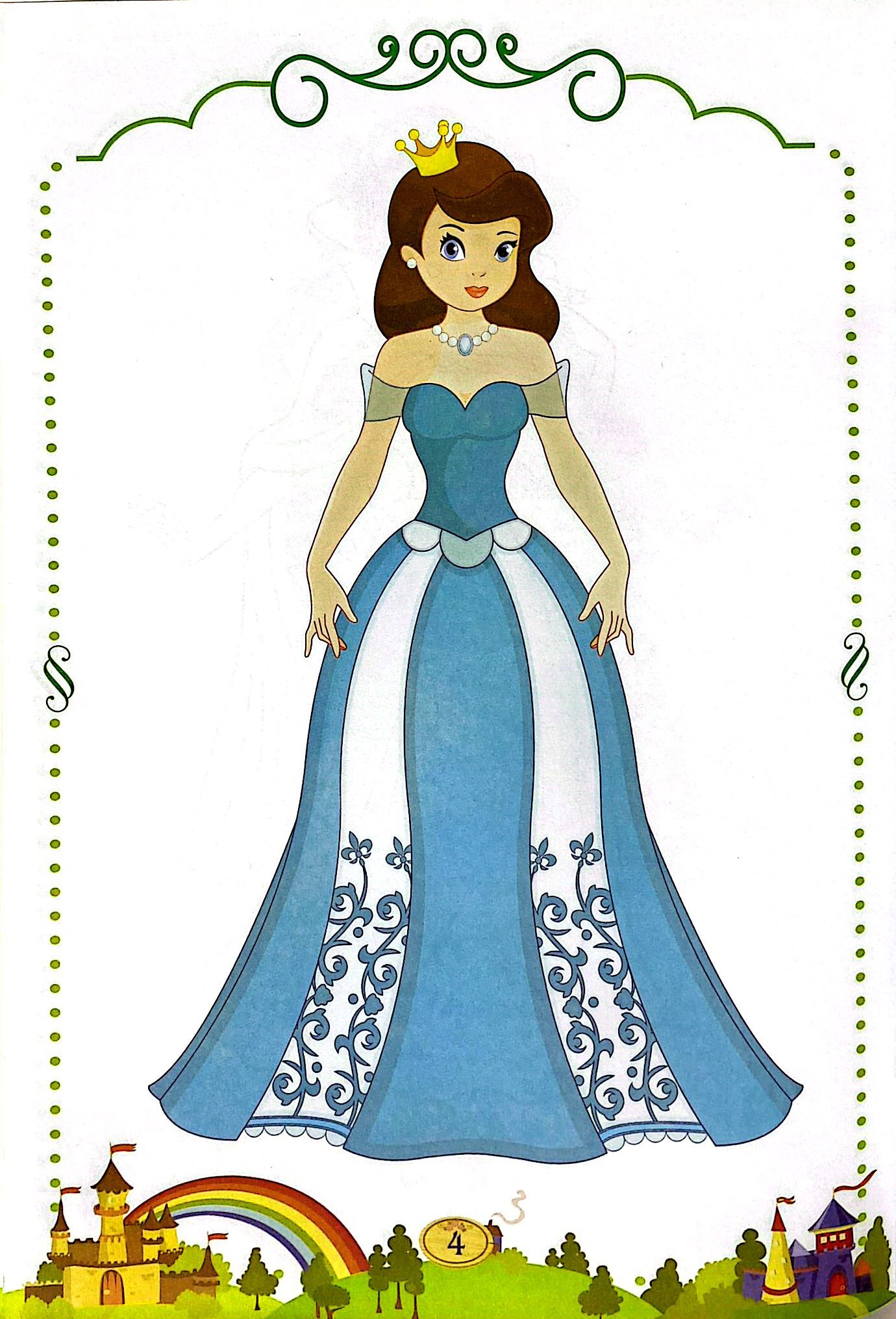 bộ tô màu công chúa - tập 2 (tái bản 2022) - Ảnh 5