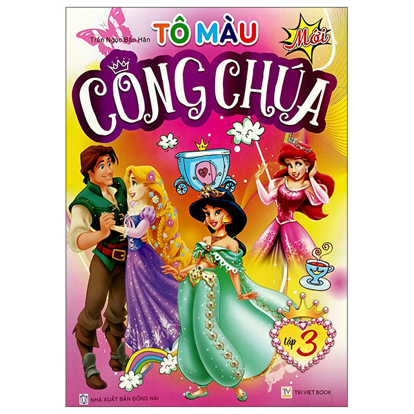 bộ tô màu công chúa - tập 3