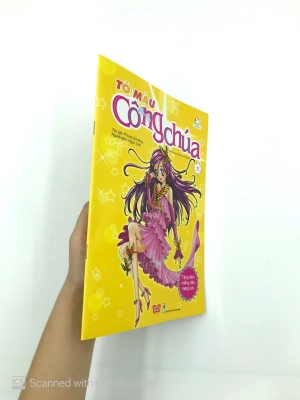 bộ tô màu công chúa (tập 3) - tặng kèm miếng dán trang sức - Ảnh 8