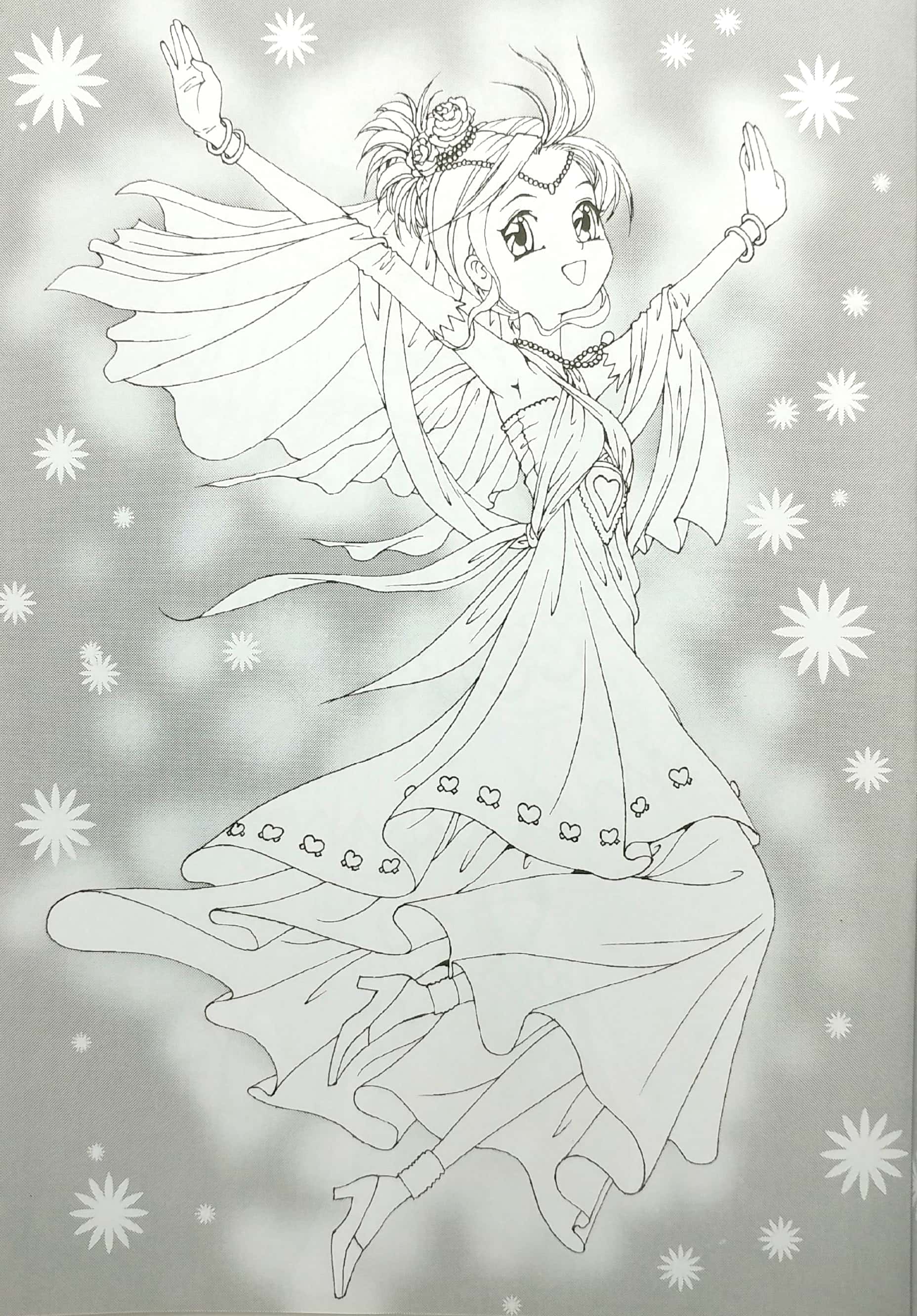 bộ tô màu công chúa (tập 4) - tặng kèm miếng dán trang sức - Ảnh 6