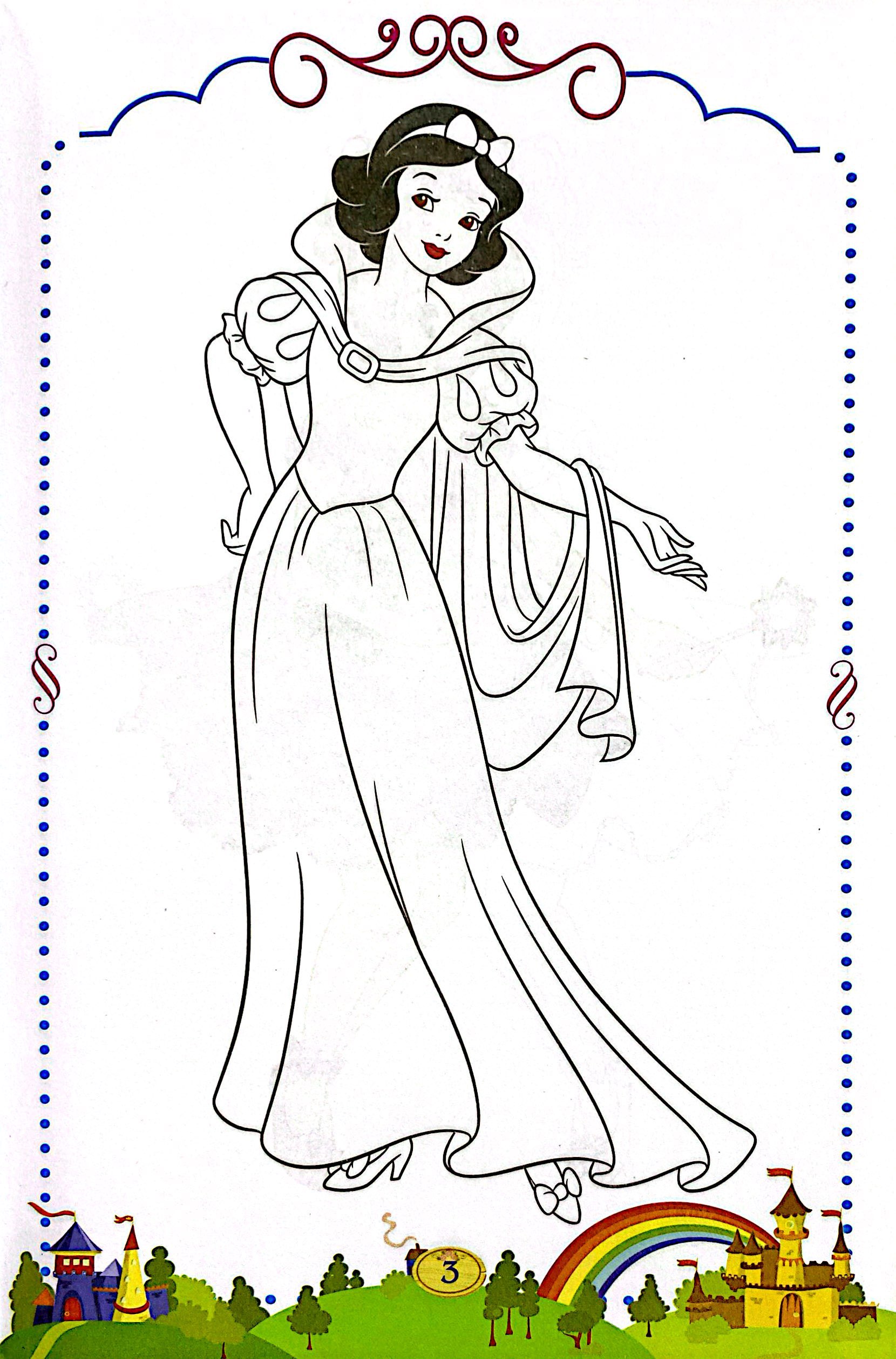 bộ tô màu công chúa - tập 5 - Ảnh 4