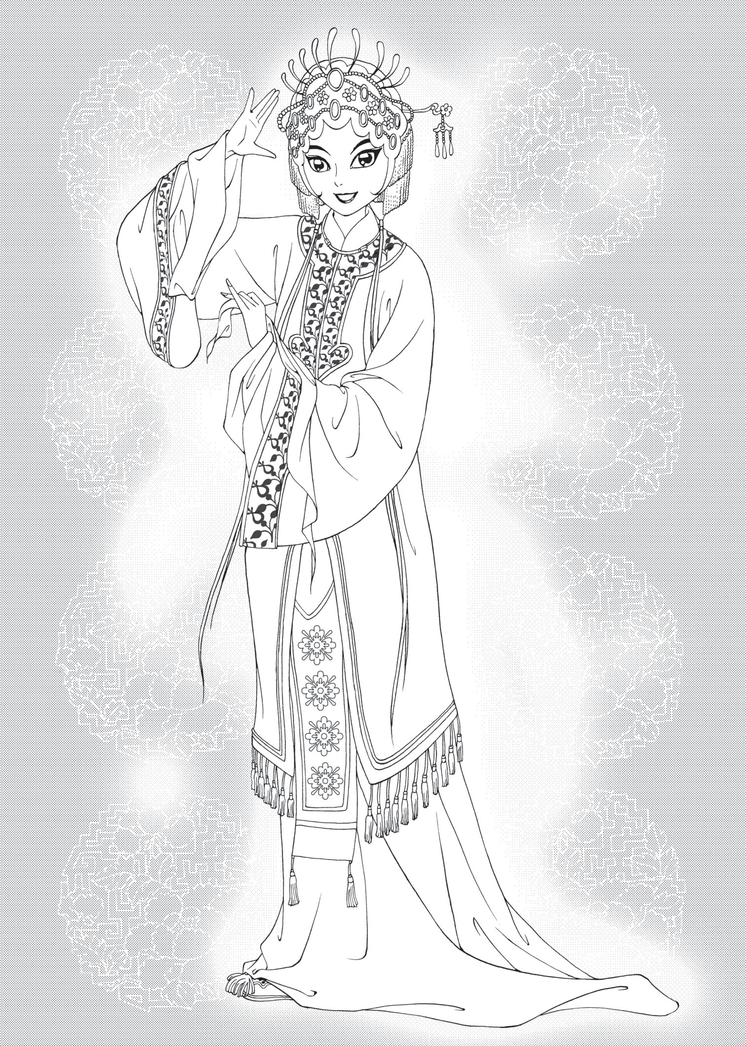 bộ tô màu công chúa (tập 6) - tặng kèm miếng dán trang sức - Ảnh 2