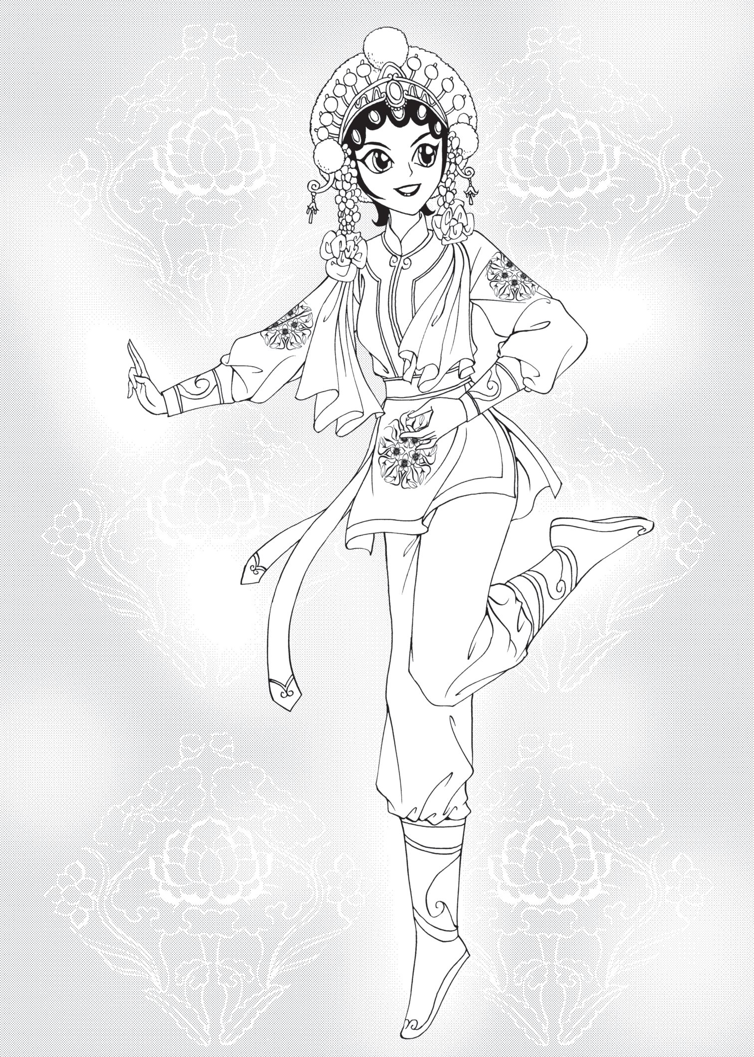 bộ tô màu công chúa (tập 6) - tặng kèm miếng dán trang sức - Ảnh 5