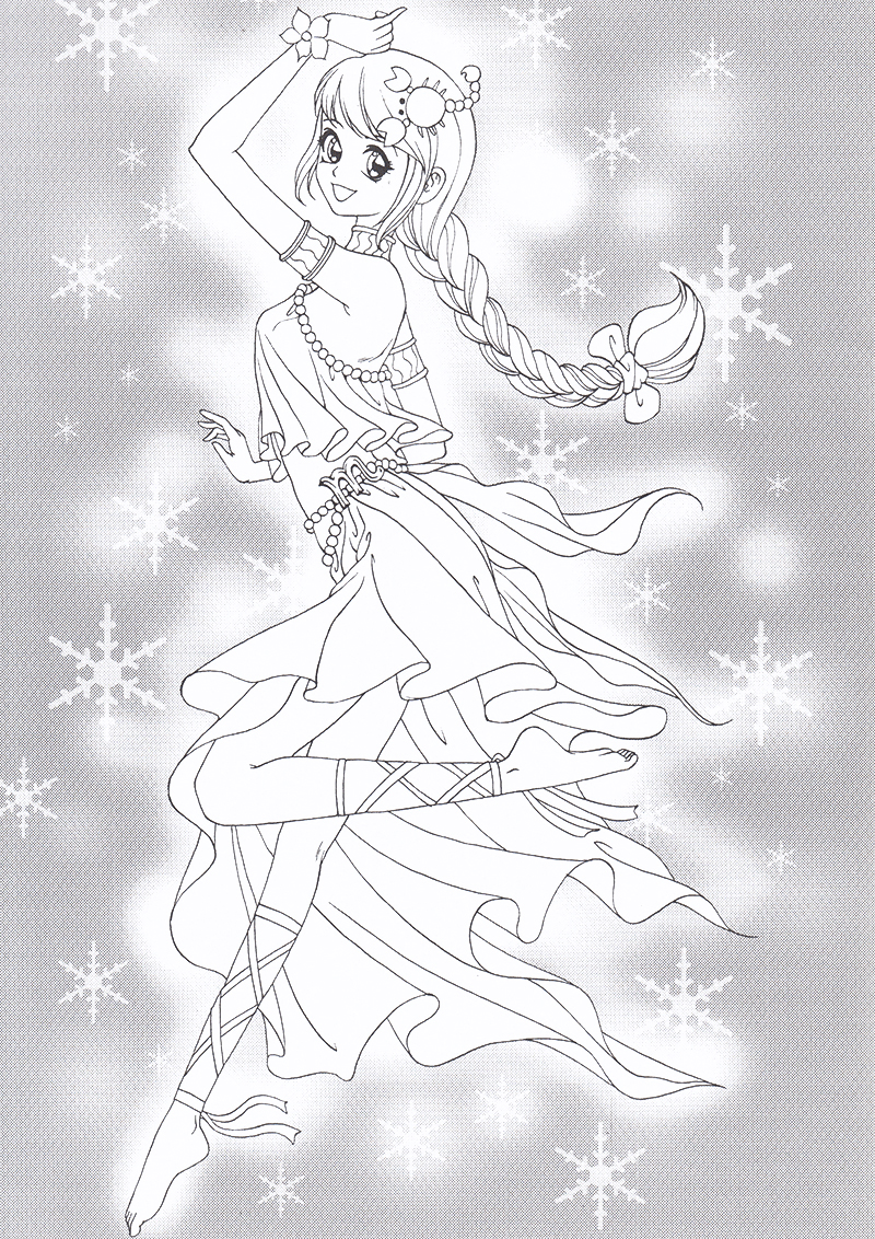 bộ tô màu công chúa (tập 8) - tặng kèm miếng dán trang sức - Ảnh 11