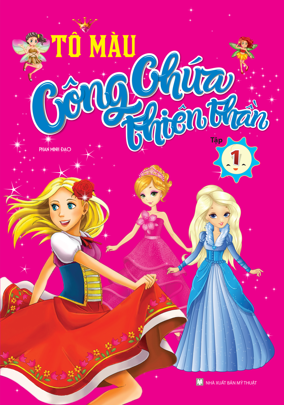 bộ tô màu công chúa thiên thần - tập 1 - Ảnh 2