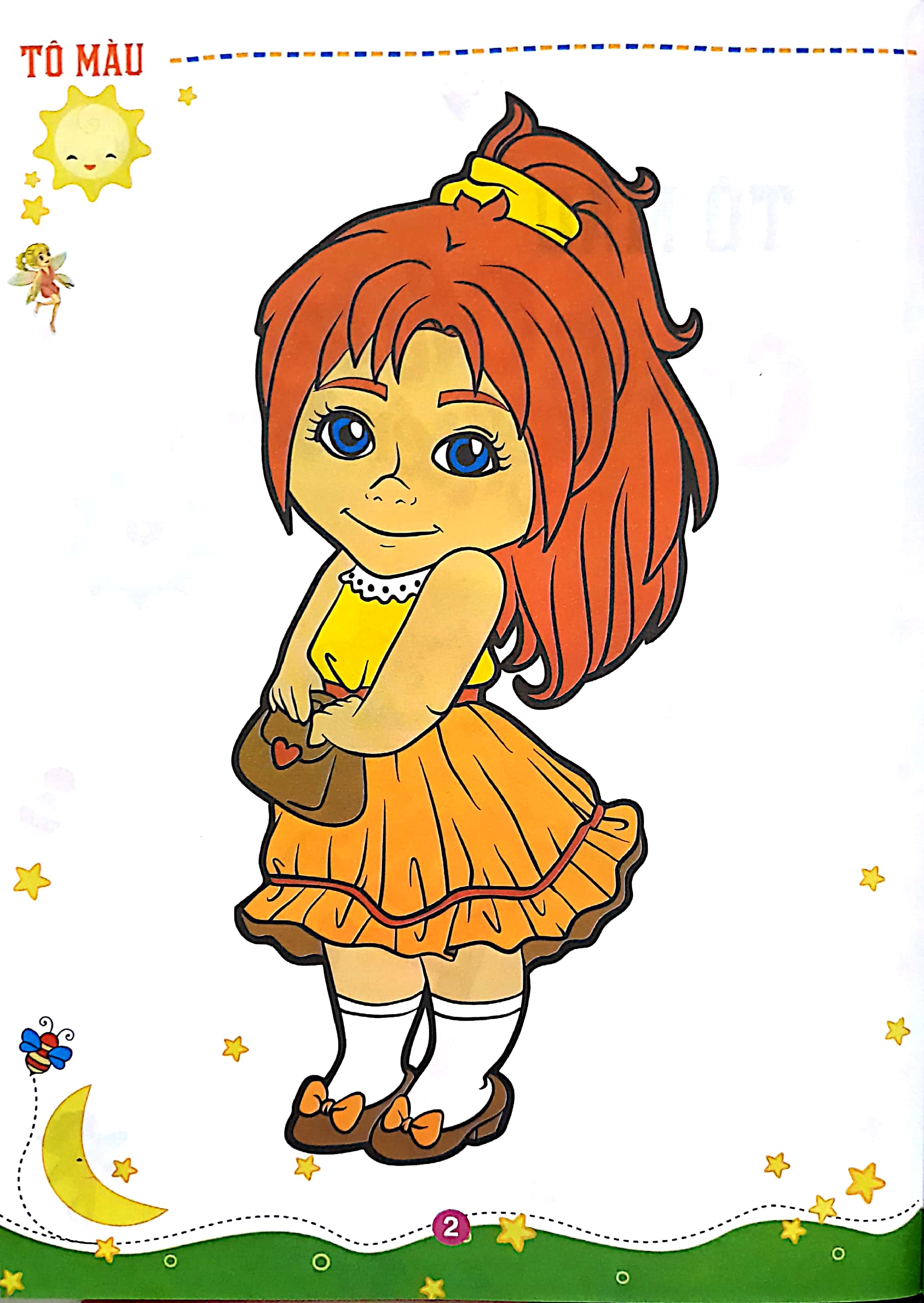 bộ tô màu công chúa thiên thần (tập 6) - Ảnh 3