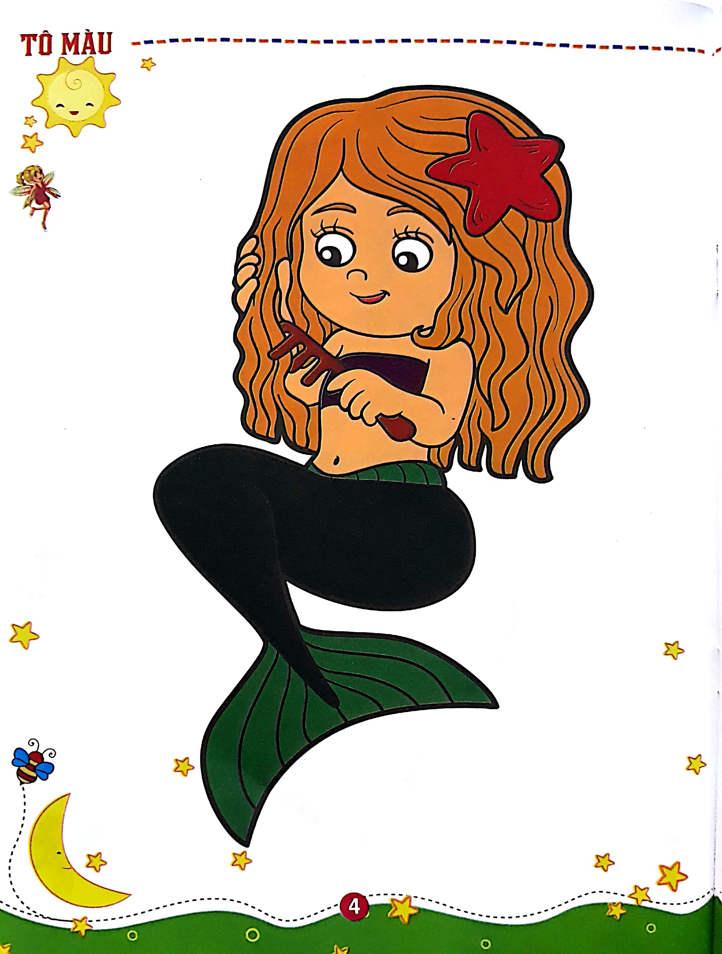 bộ tô màu công chúa thiên thần (tập 6) - Ảnh 5