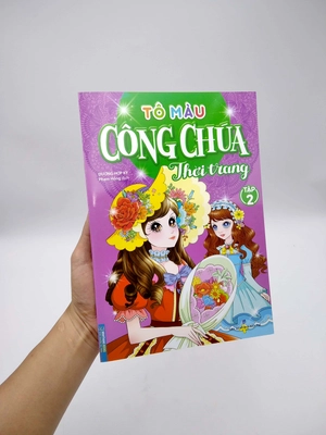 bộ tô màu công chúa thời trang - tập 2 - Ảnh 7