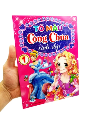 bộ tô màu công chúa xinh đẹp - tập 1 - Ảnh 8