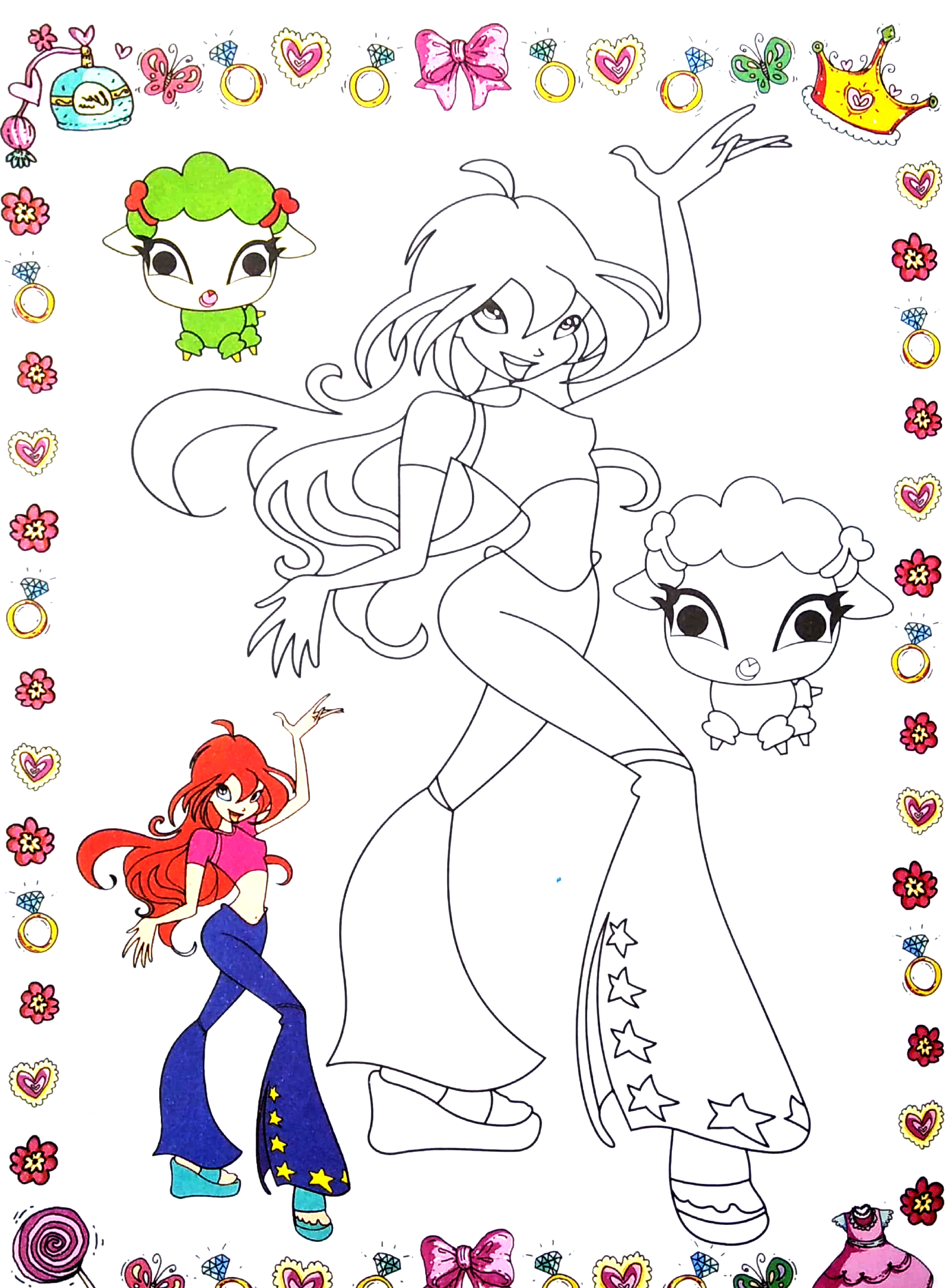 bộ tô màu công chúa xinh đẹp - tập 10 - Ảnh 4