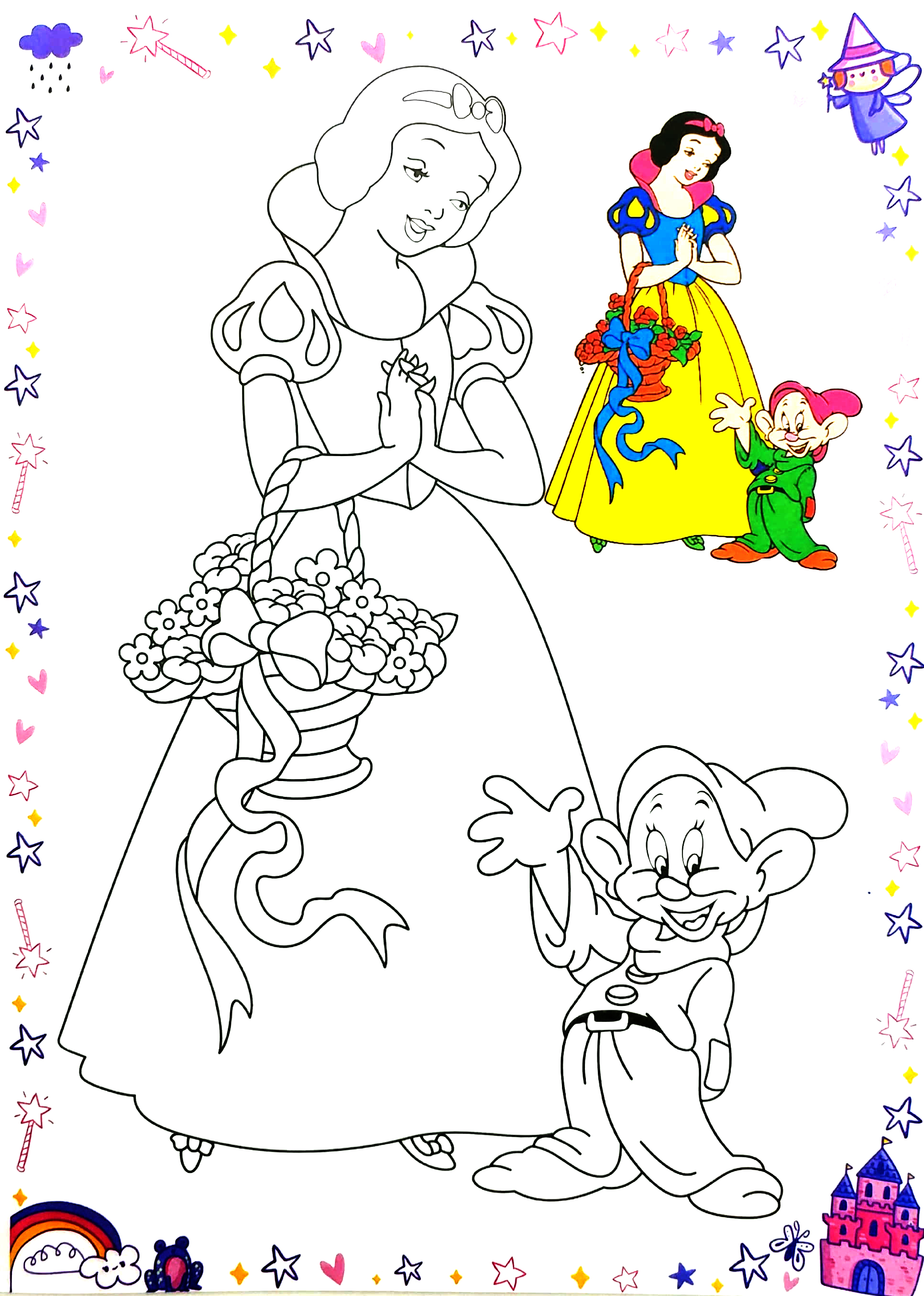 bộ tô màu công chúa xinh đẹp - tập 2 - Ảnh 5