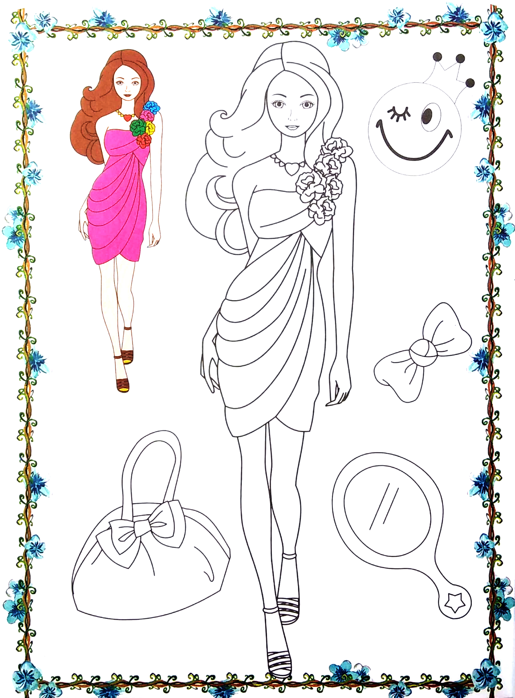 bộ tô màu công chúa xinh đẹp - tập 4 - Ảnh 4