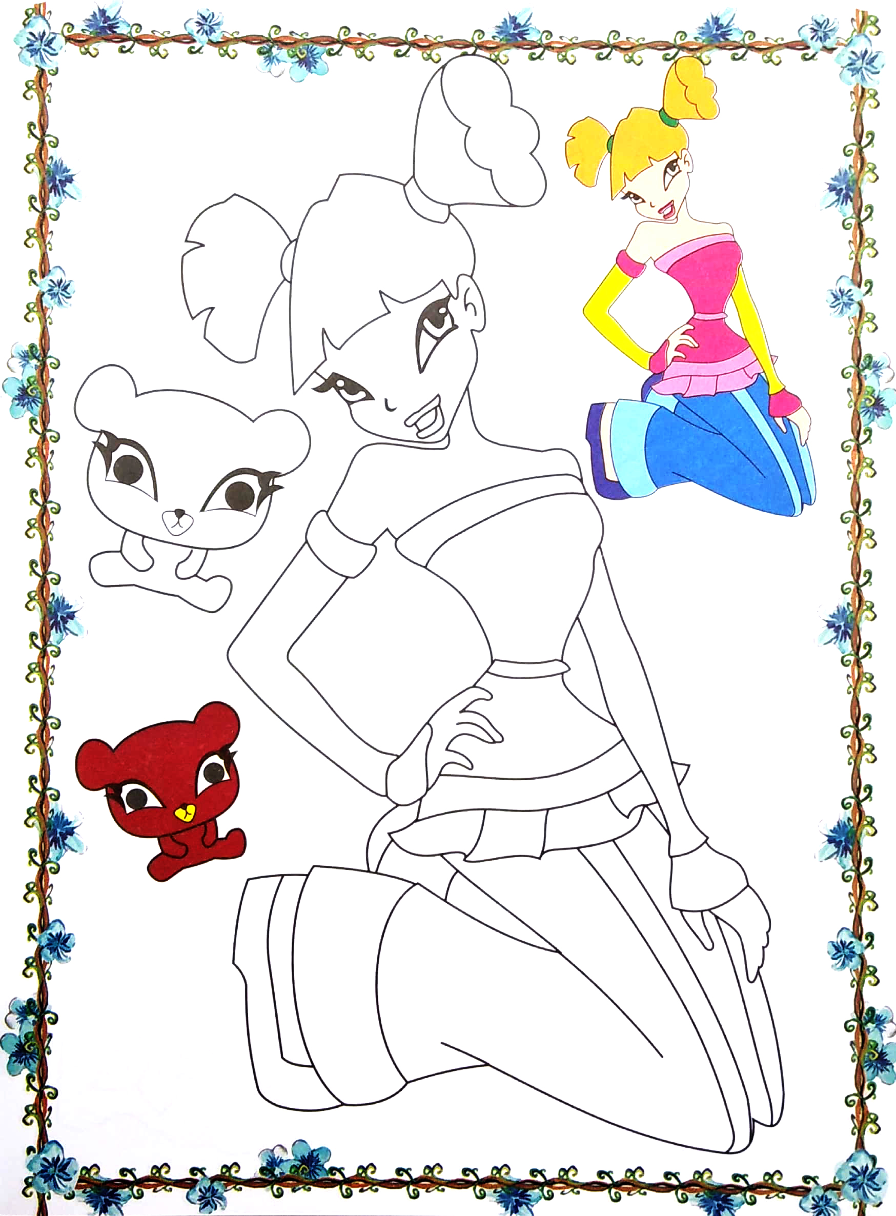 bộ tô màu công chúa xinh đẹp - tập 4 - Ảnh 5