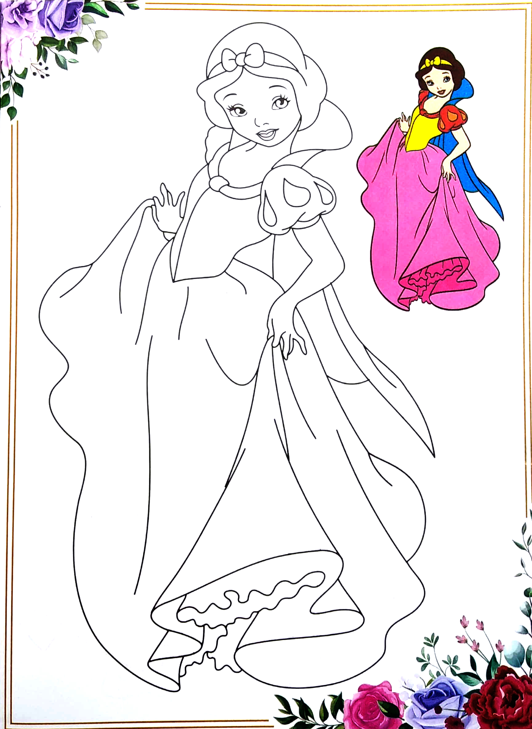 bộ tô màu công chúa xinh đẹp - tập 5 - Ảnh 5