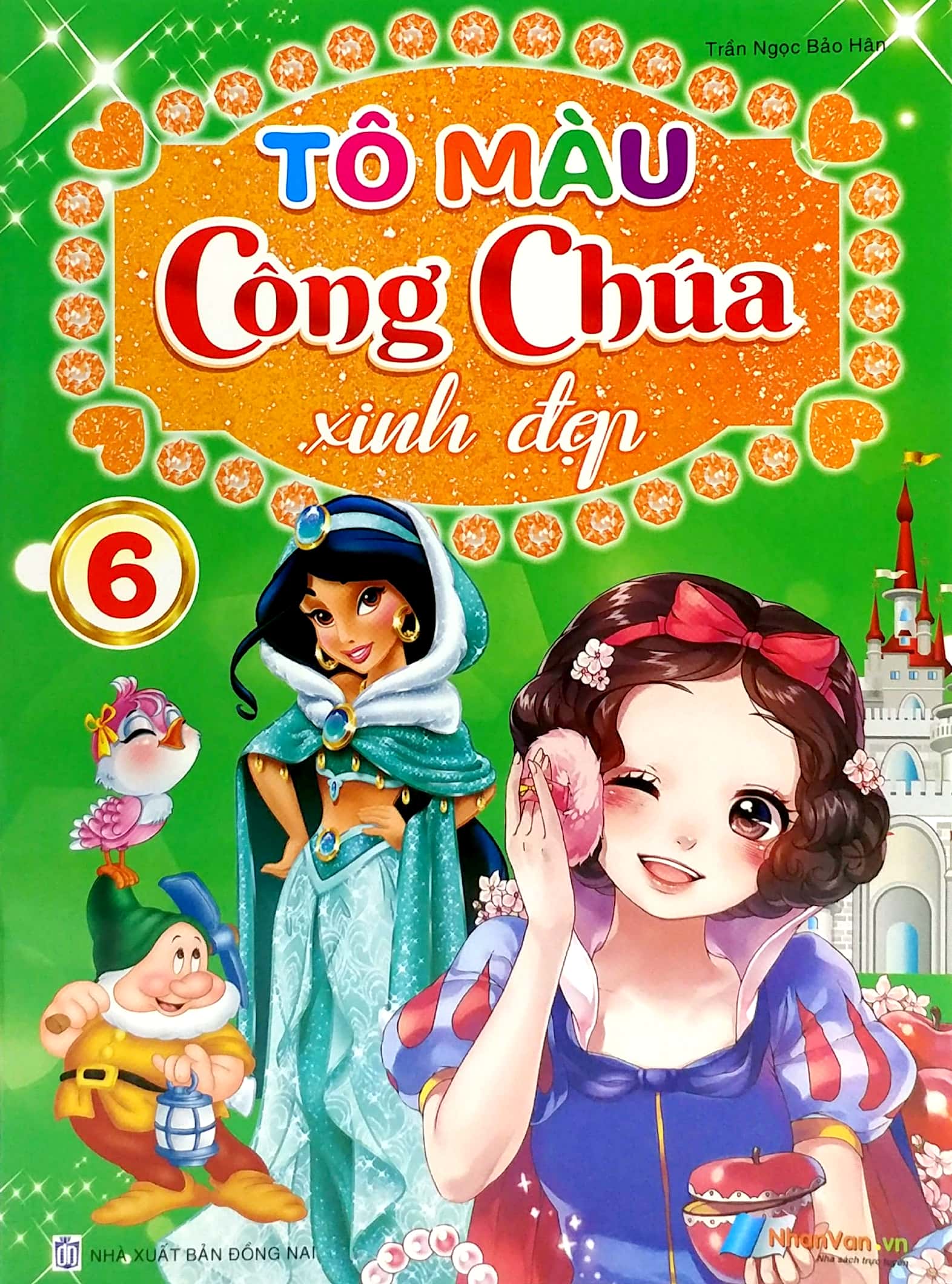bộ tô màu công chúa xinh đẹp - tập 6 - Ảnh 2