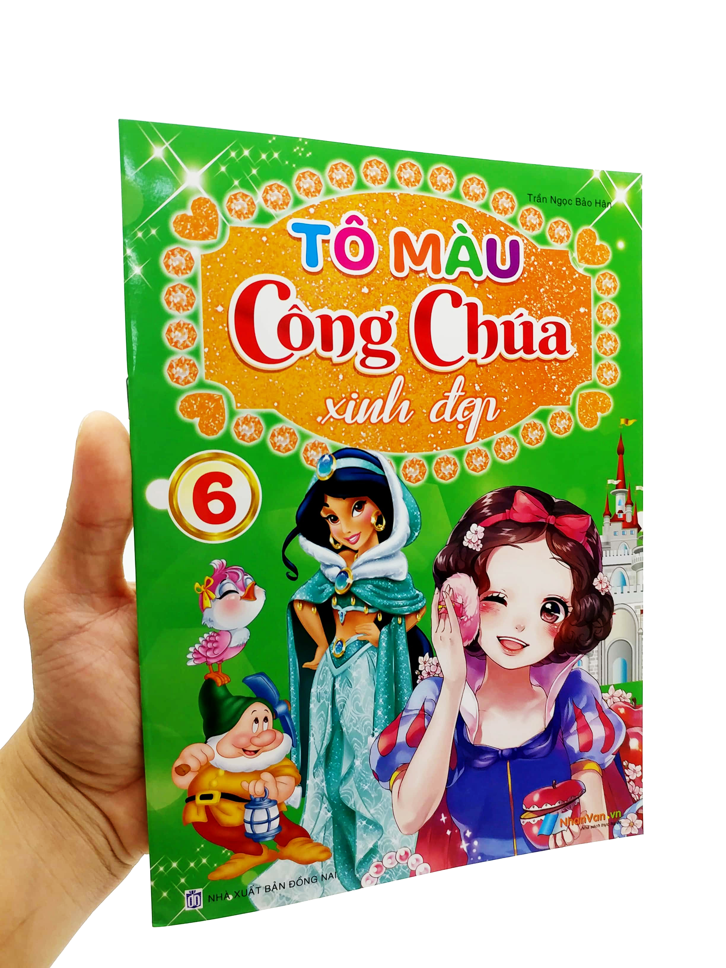 bộ tô màu công chúa xinh đẹp - tập 6 - Ảnh 8