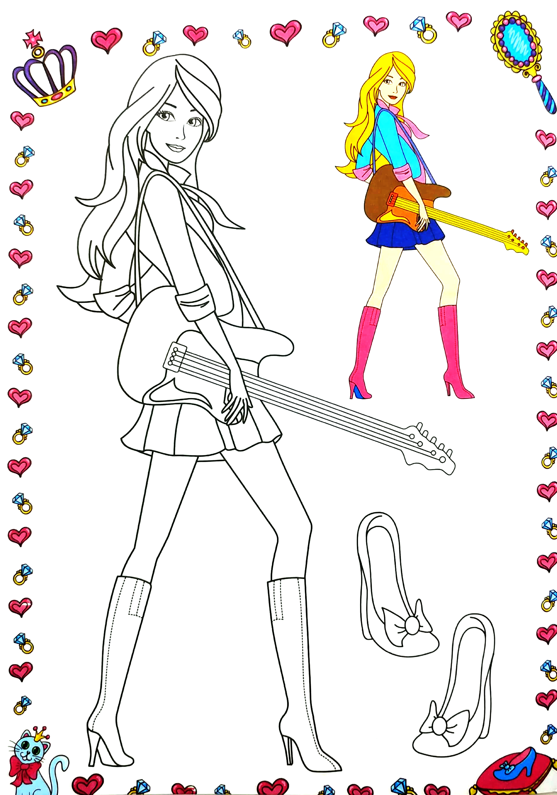 bộ tô màu công chúa xinh đẹp - tập 7 - Ảnh 4