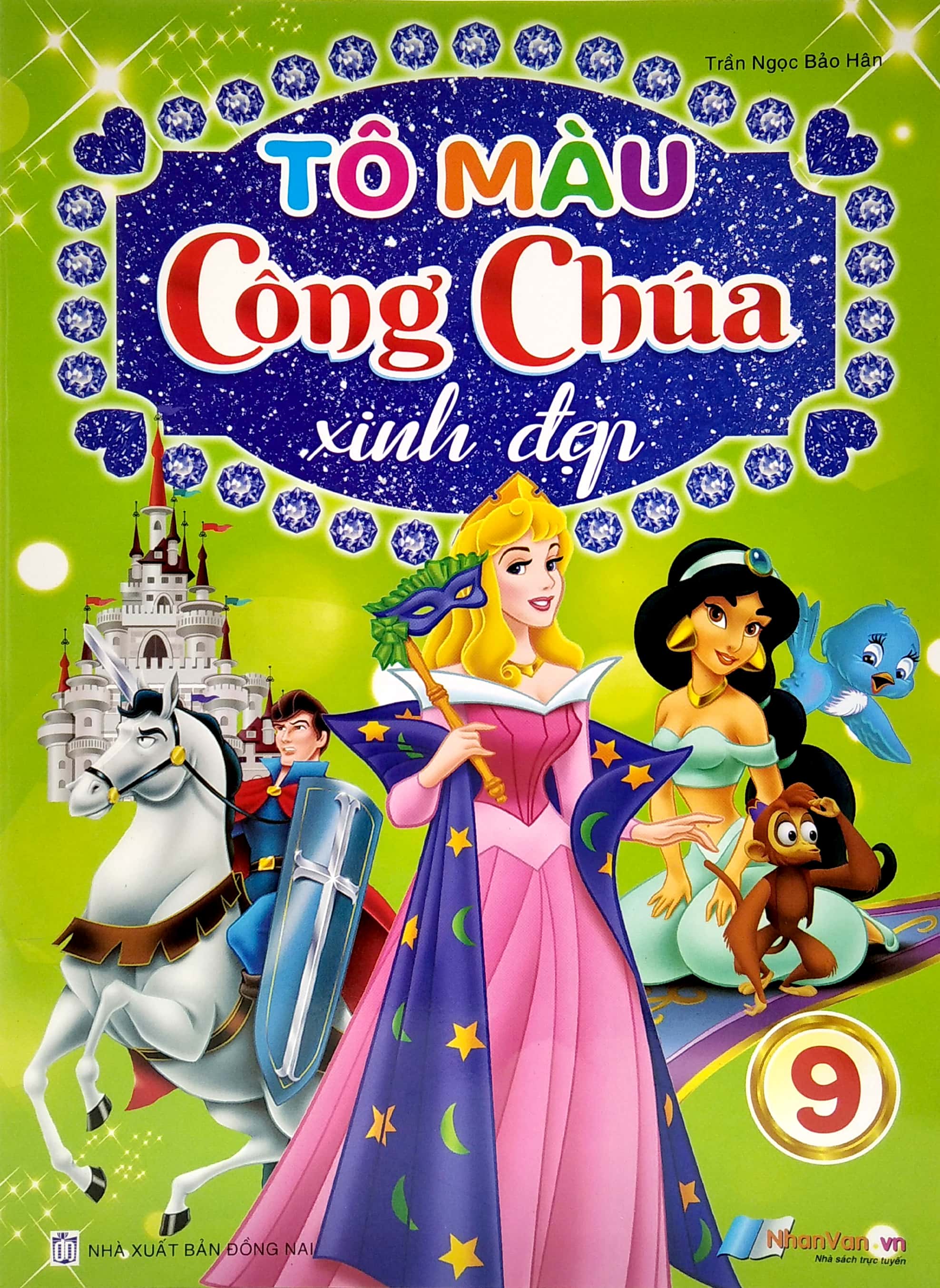 bộ tô màu công chúa xinh đẹp - tập 9 - Ảnh 2