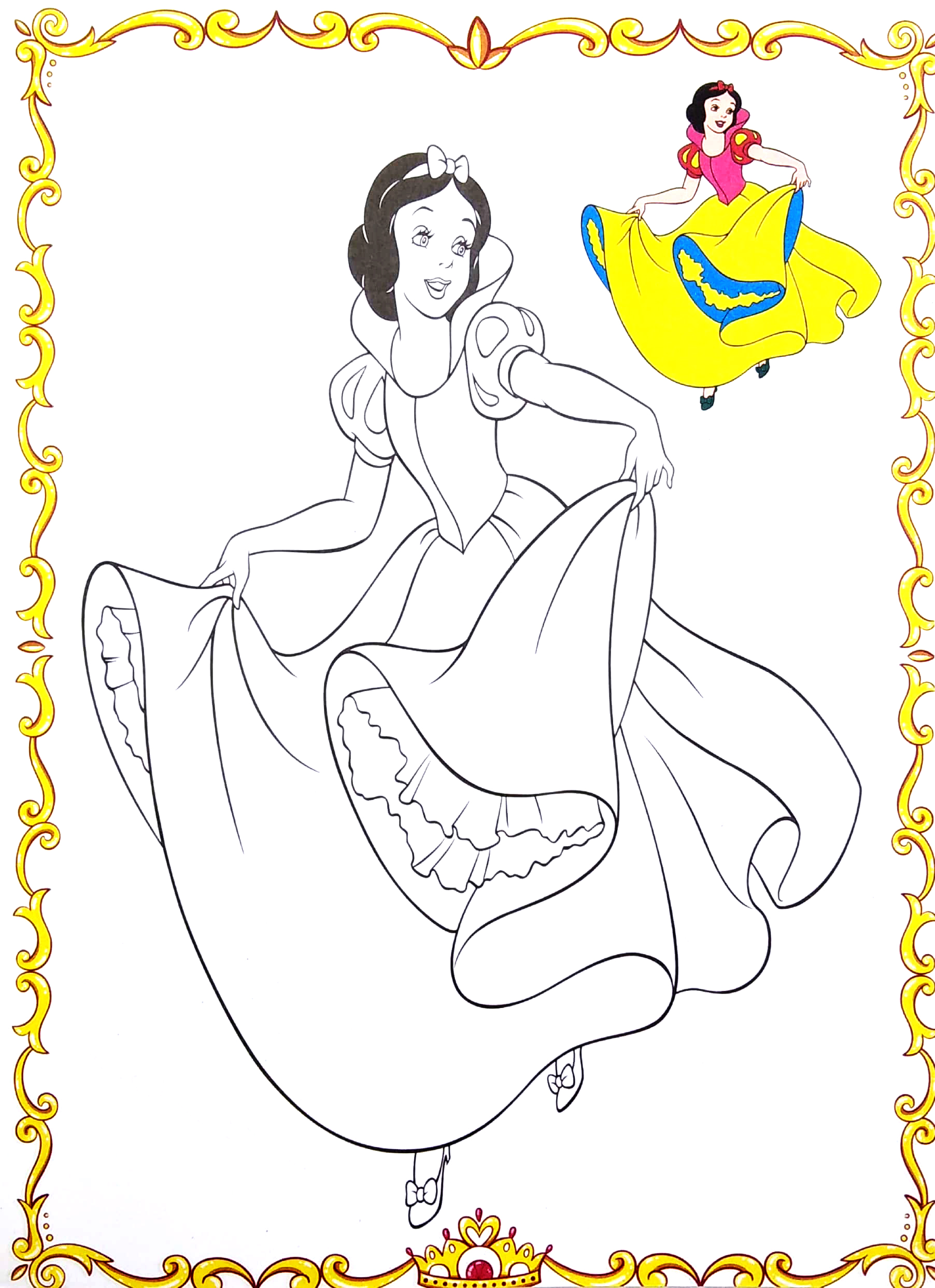 bộ tô màu công chúa xinh đẹp - tập 9 - Ảnh 5