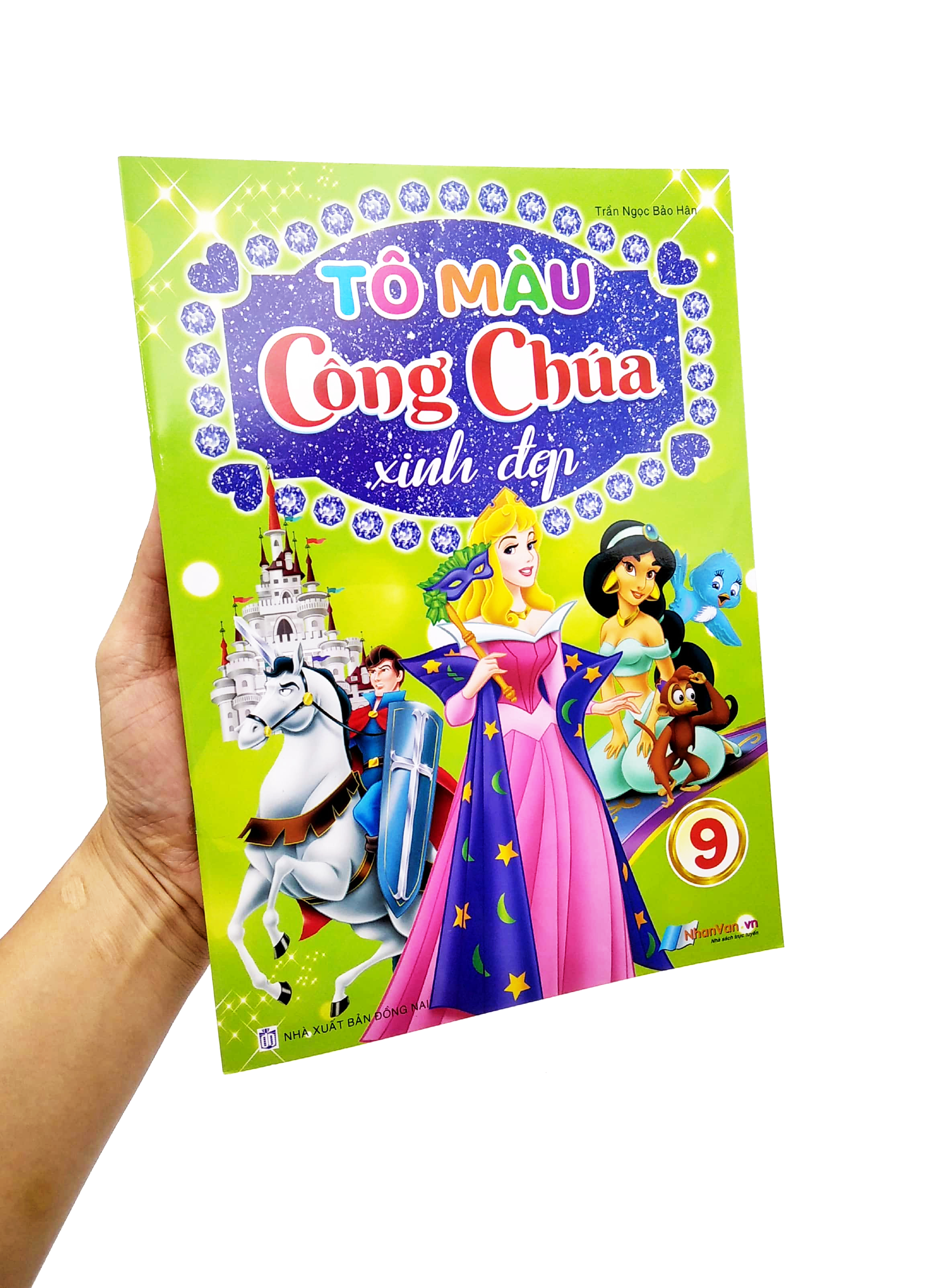bộ tô màu công chúa xinh đẹp - tập 9 - Ảnh 7