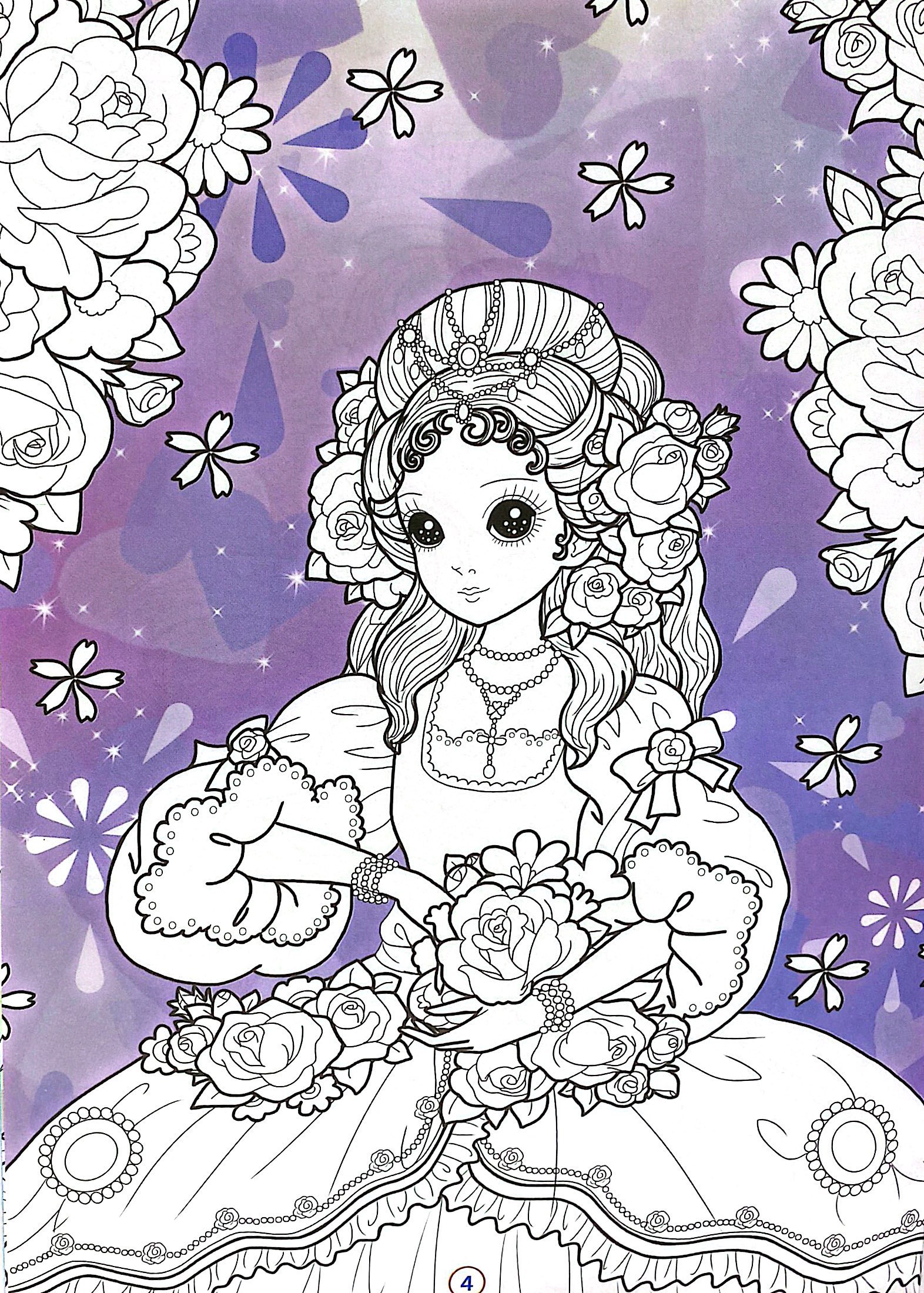 bộ tô màu công chúa xinh xắn - tập 2 - Ảnh 5