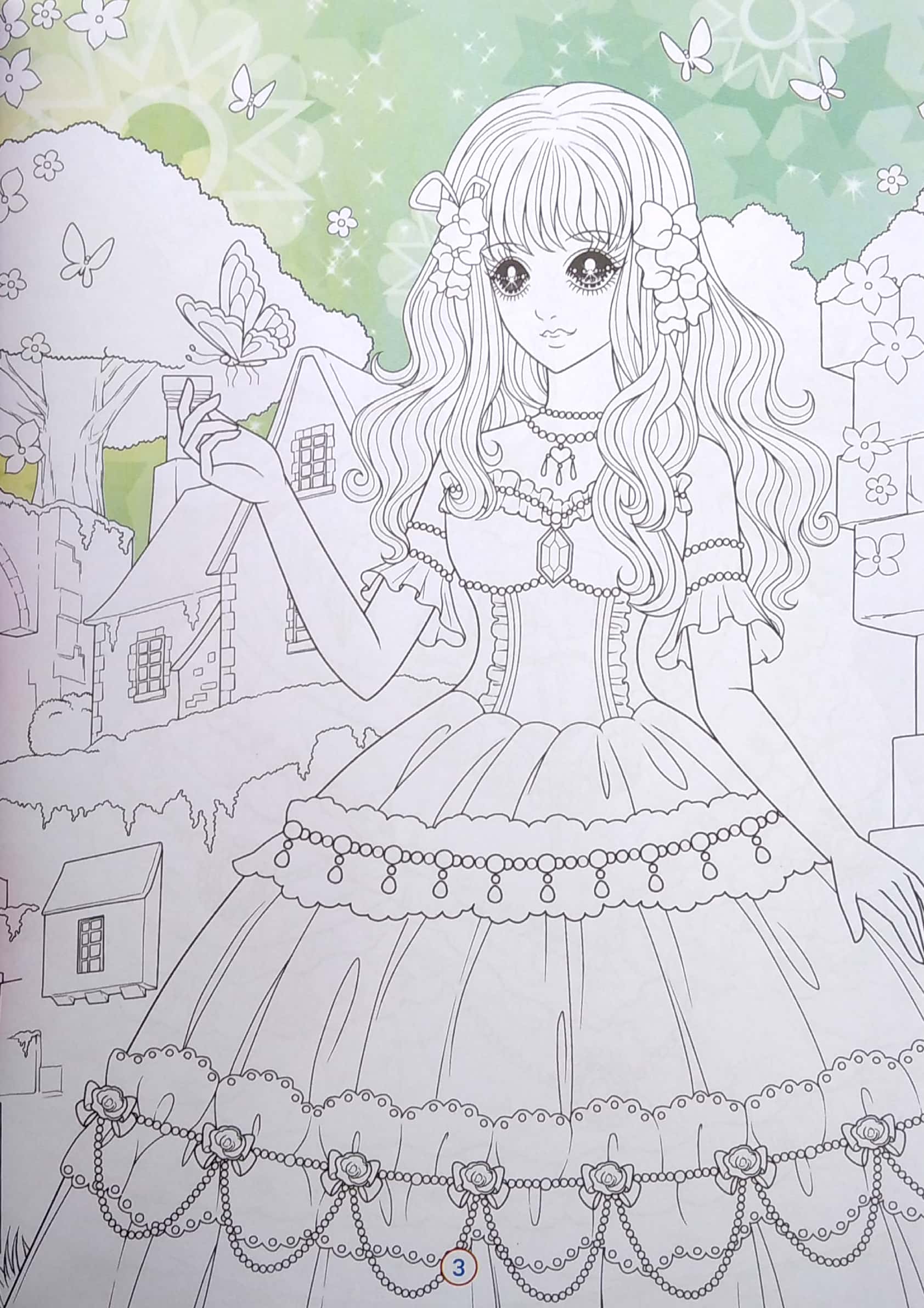 bộ tô màu công chúa xinh xắn - tập 3 - Ảnh 5