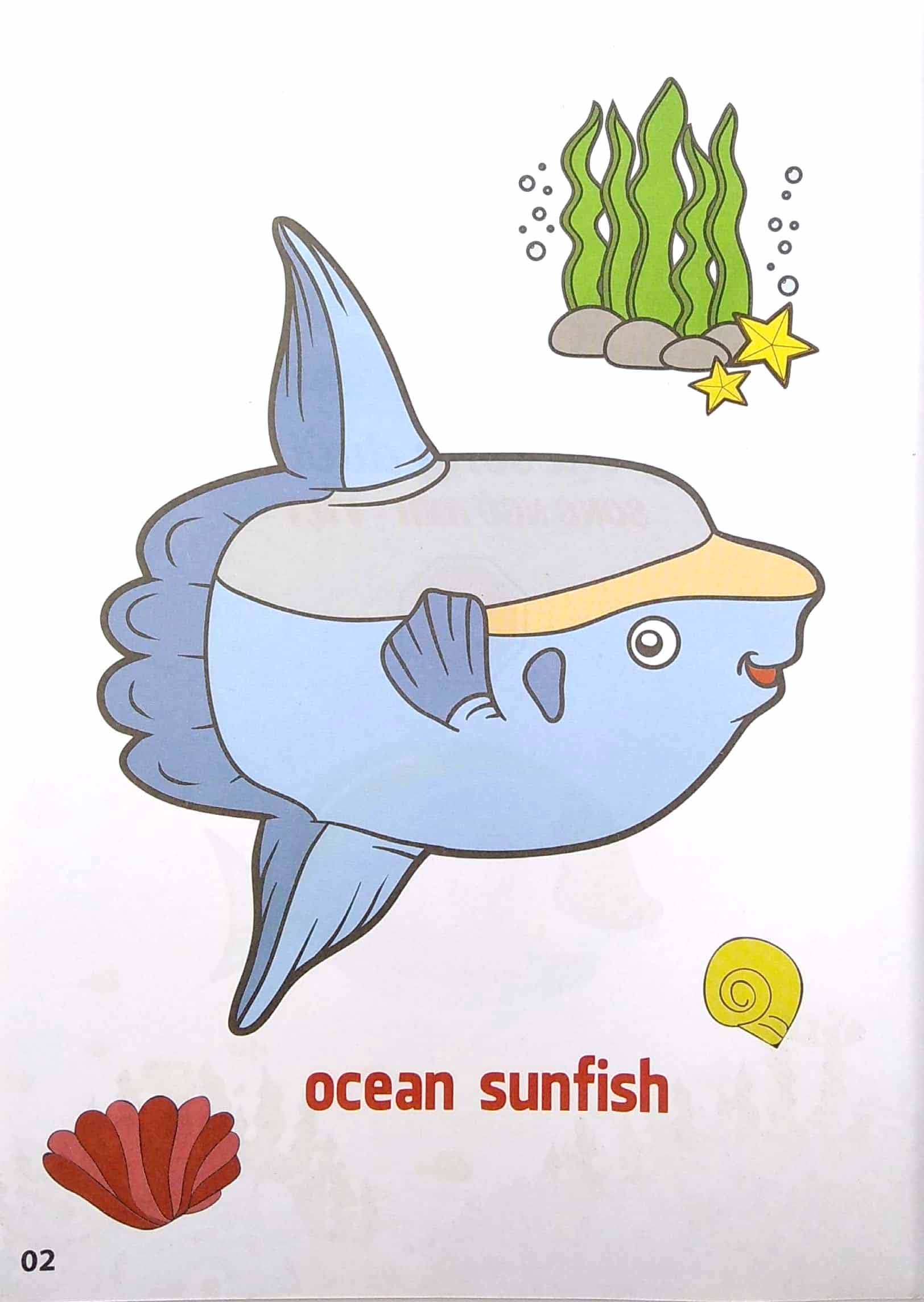 bộ tô màu động vật sống dưới nước - song ngữ anh-việt - tập 2 (tái bản 2023) - Ảnh 2