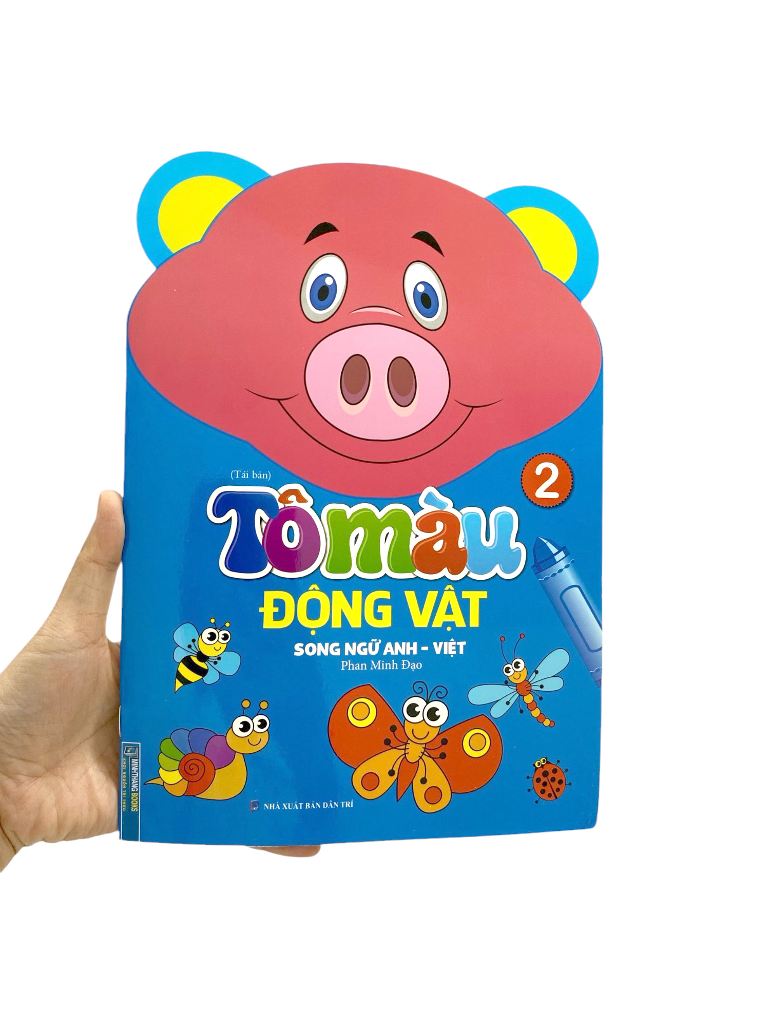 bộ tô màu động vật - song ngữ anh-việt - tập 2 (tái bản 2023) - Ảnh 7