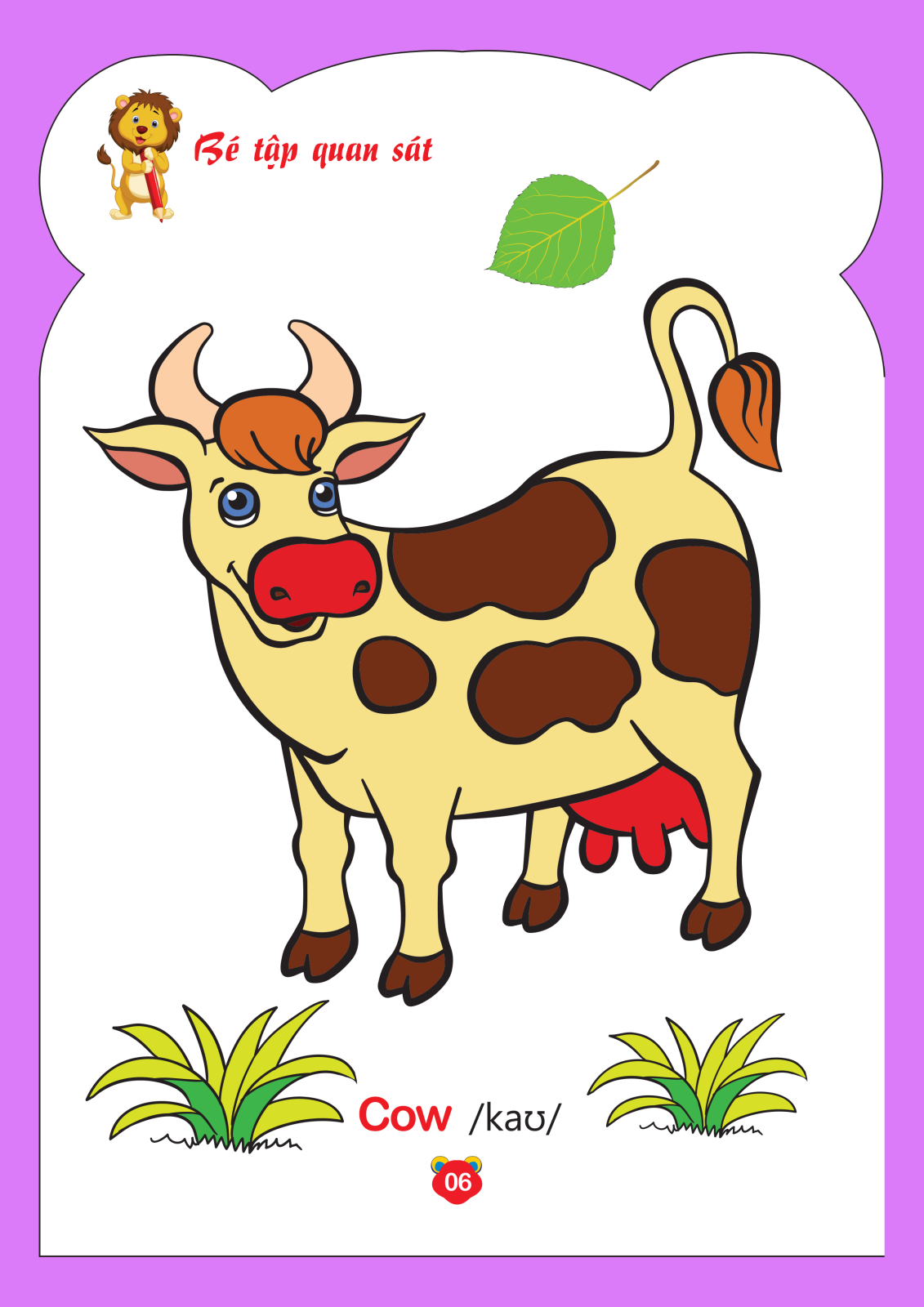 bộ tô màu động vật - tập 4 (song ngữ anh - việt) - Ảnh 7