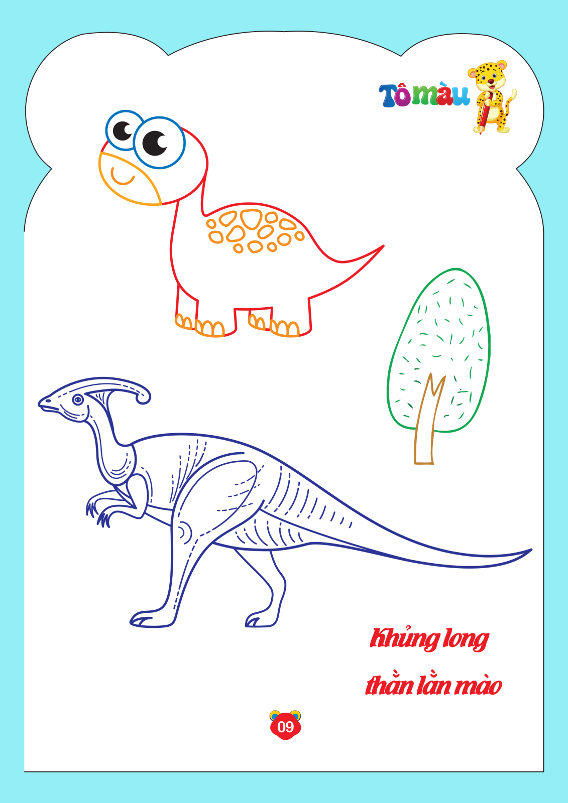 bộ tô màu động vật - tập 6 (song ngữ anh - việt) - Ảnh 10