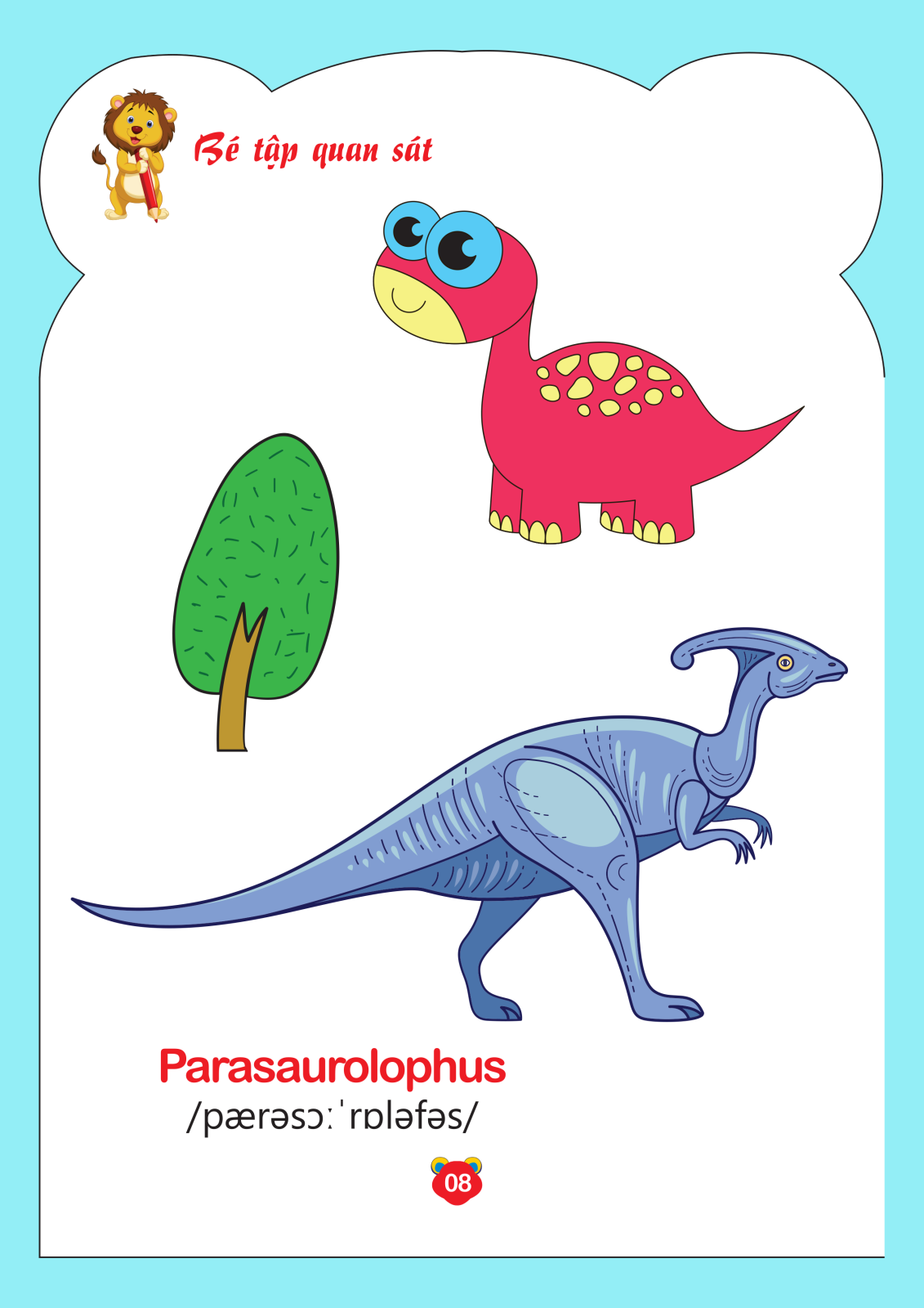 bộ tô màu động vật - tập 6 (song ngữ anh - việt) - Ảnh 9