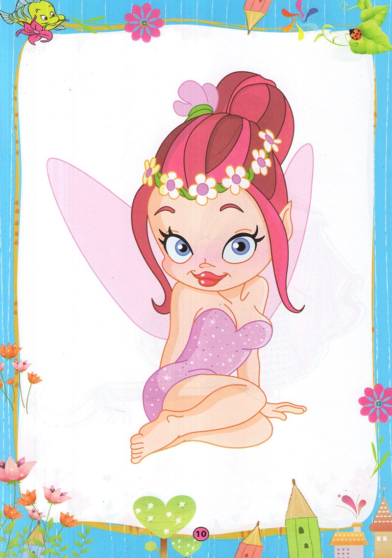 bộ tô màu hoàng tử công chúa - tập 1 - Ảnh 11