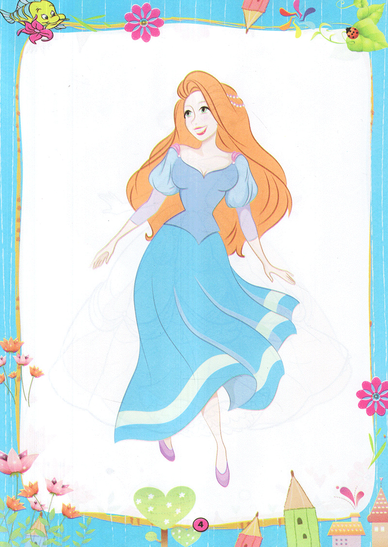 bộ tô màu hoàng tử công chúa - tập 1 - Ảnh 5