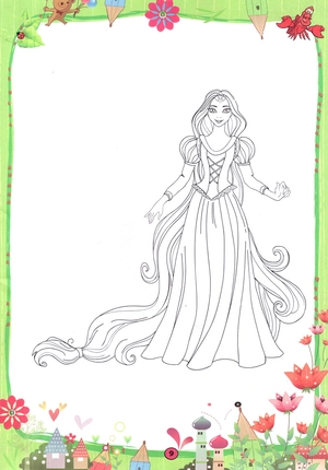 bộ tô màu hoàng tử công chúa - tập 9 - Ảnh 10