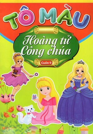 bộ tô màu hoàng tử công chúa - tập 9 - Ảnh 2