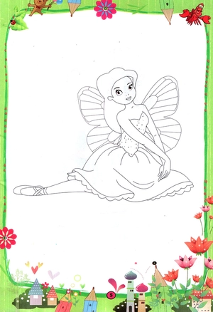 bộ tô màu hoàng tử công chúa - tập 9 - Ảnh 6