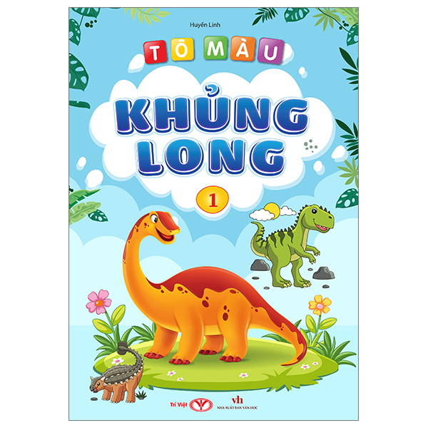 Bộ Tô Màu Khủng Long (Tập 1)