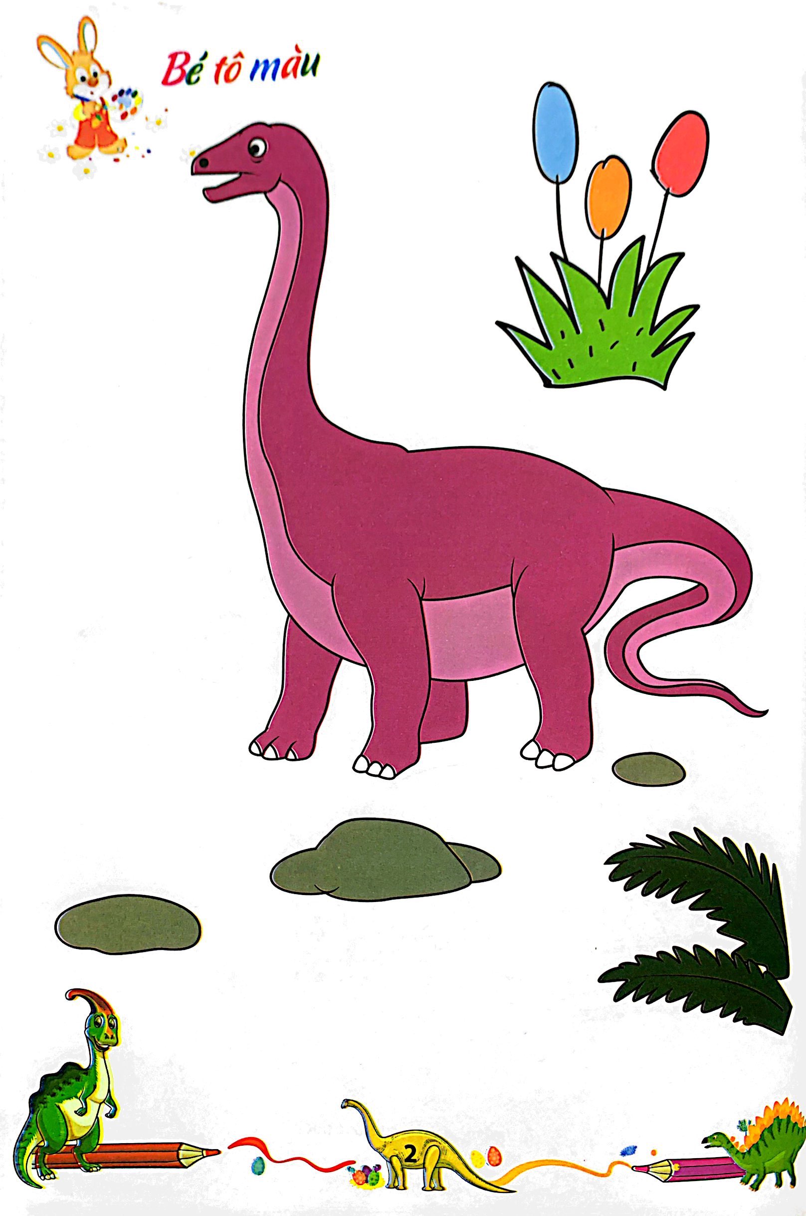 bộ tô màu khủng long - tập 1 (2022) - Ảnh 3