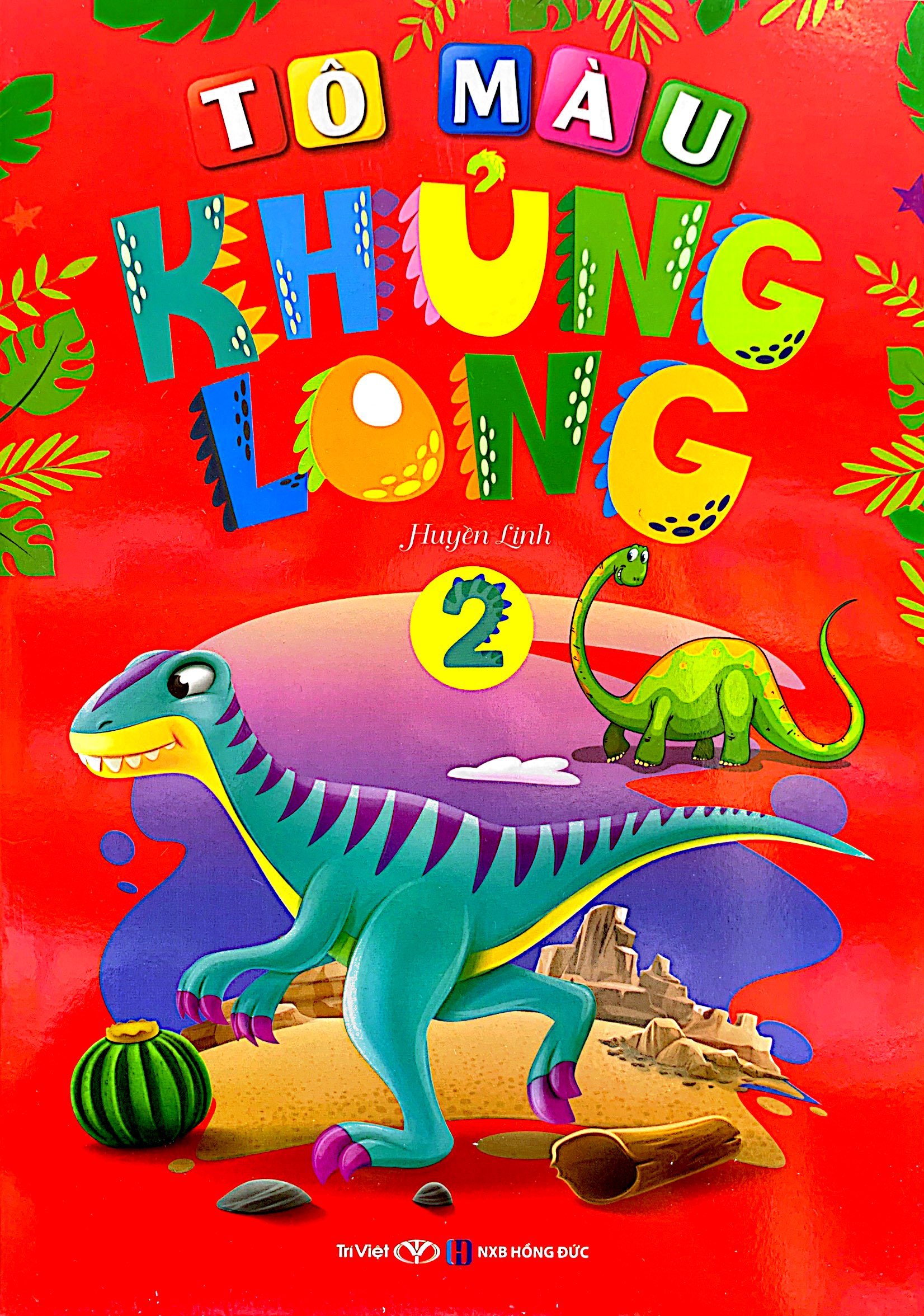 bộ tô màu khủng long - tập 2 (2022) - Ảnh 2