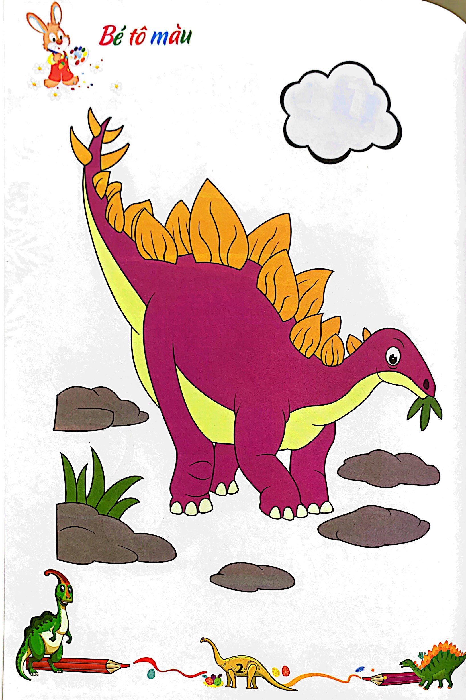 bộ tô màu khủng long - tập 2 (2022) - Ảnh 3