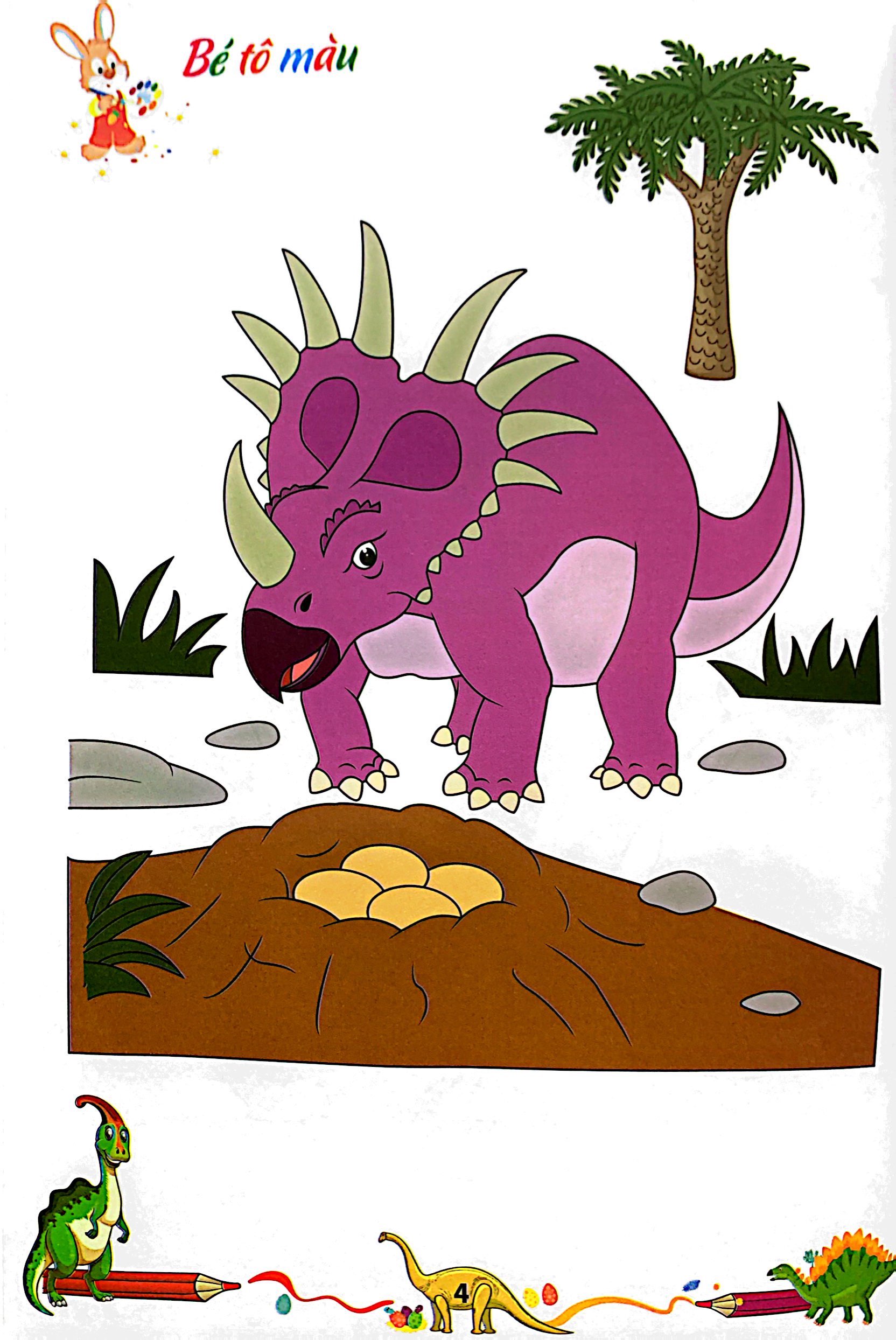 bộ tô màu khủng long - tập 2 (2022) - Ảnh 5