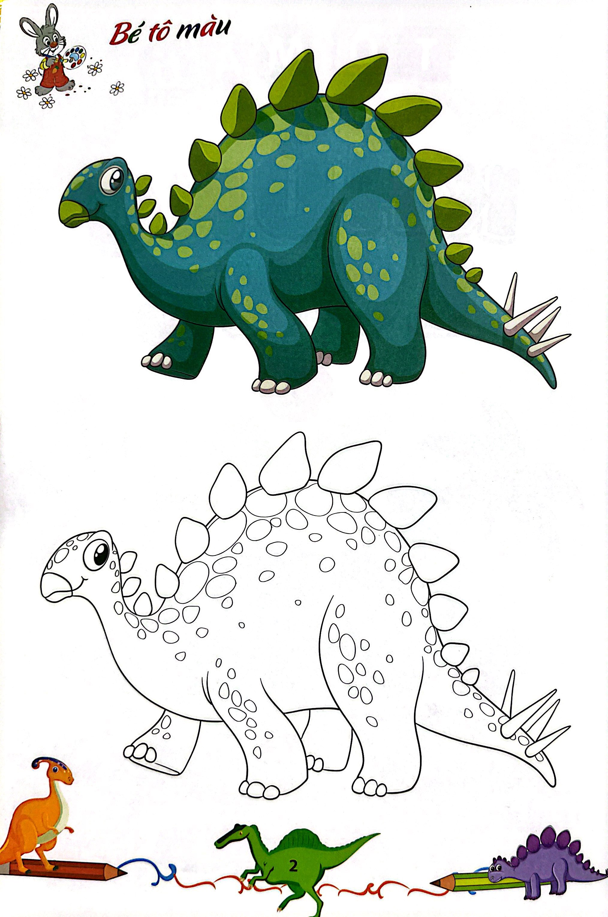 Bộ Tô Màu Khủng Long (Tập 2) - Ảnh 3
