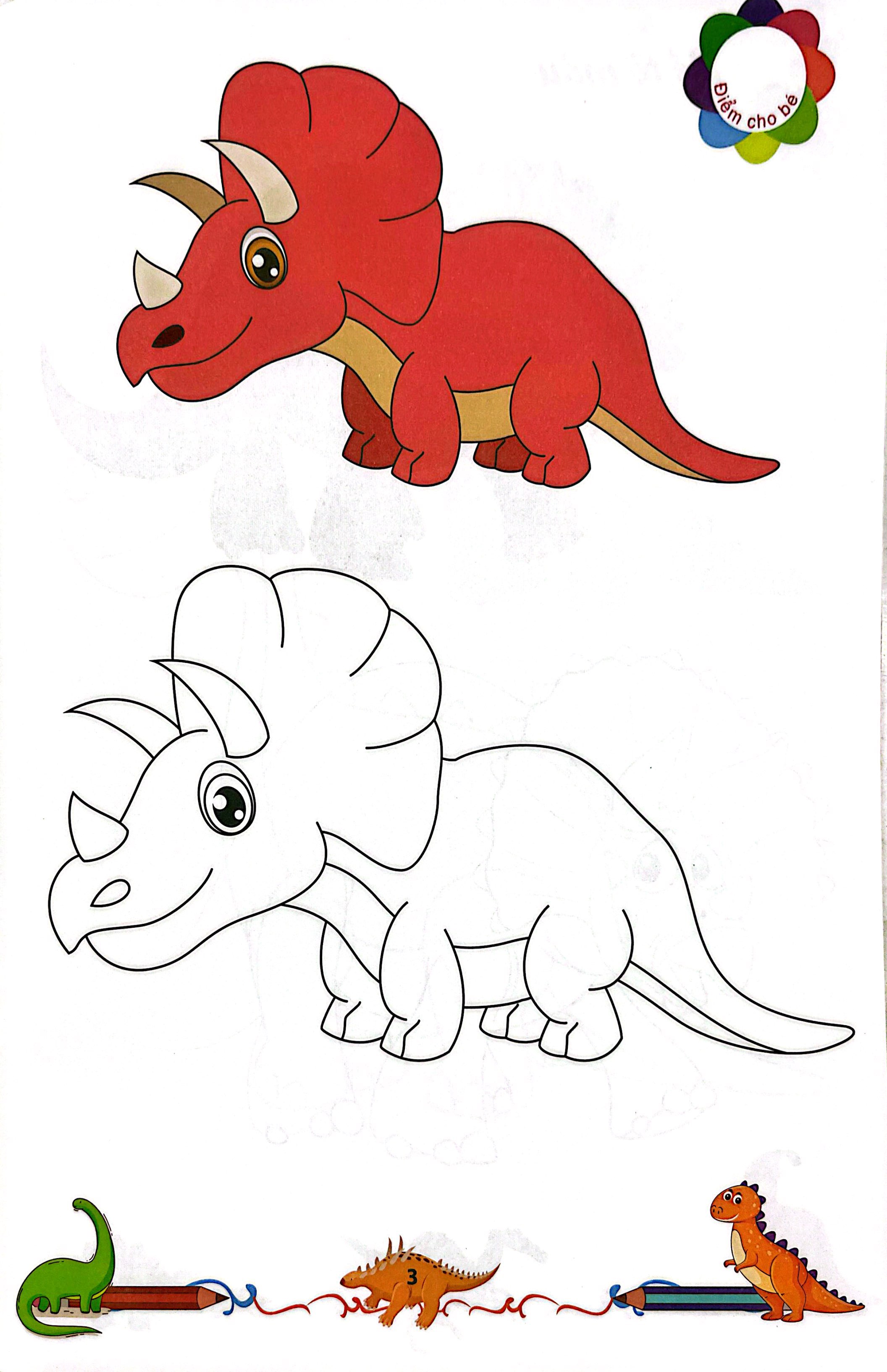 Bộ Tô Màu Khủng Long (Tập 2) - Ảnh 4