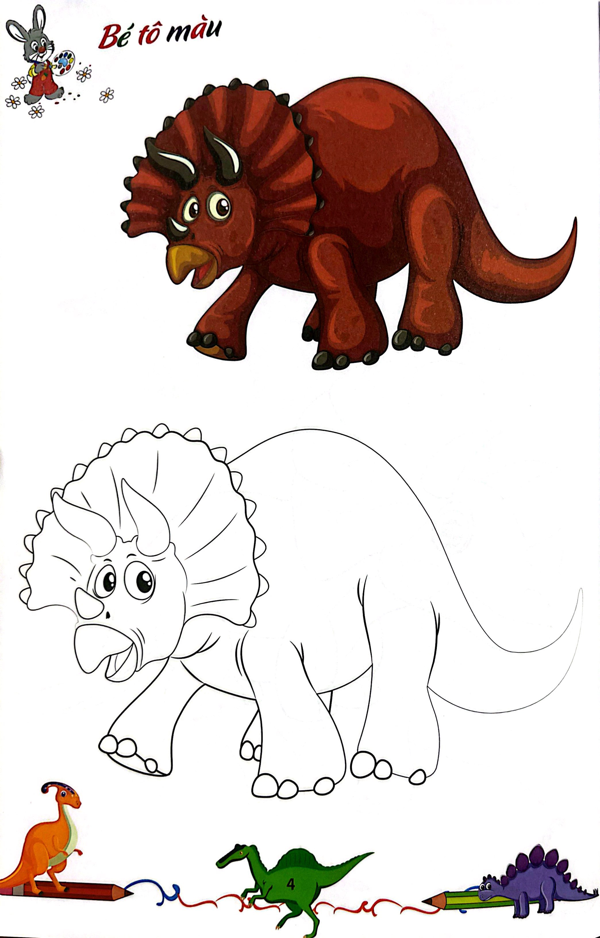 Bộ Tô Màu Khủng Long (Tập 2) - Ảnh 5