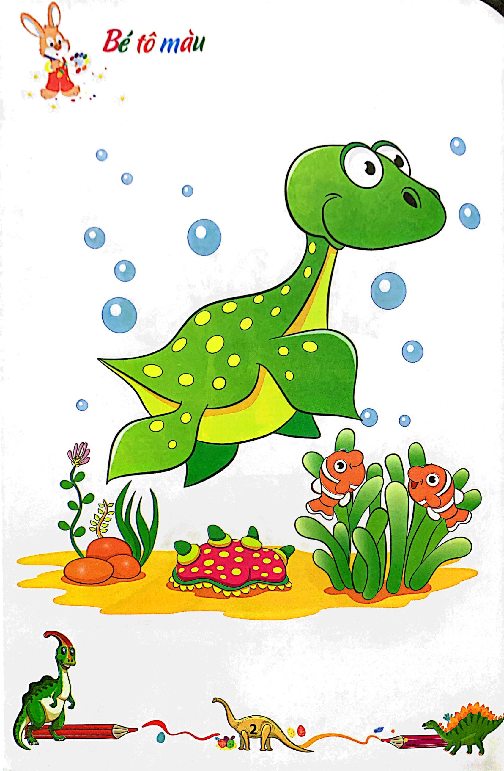 bộ tô màu khủng long - tập 3 (2022) - Ảnh 3