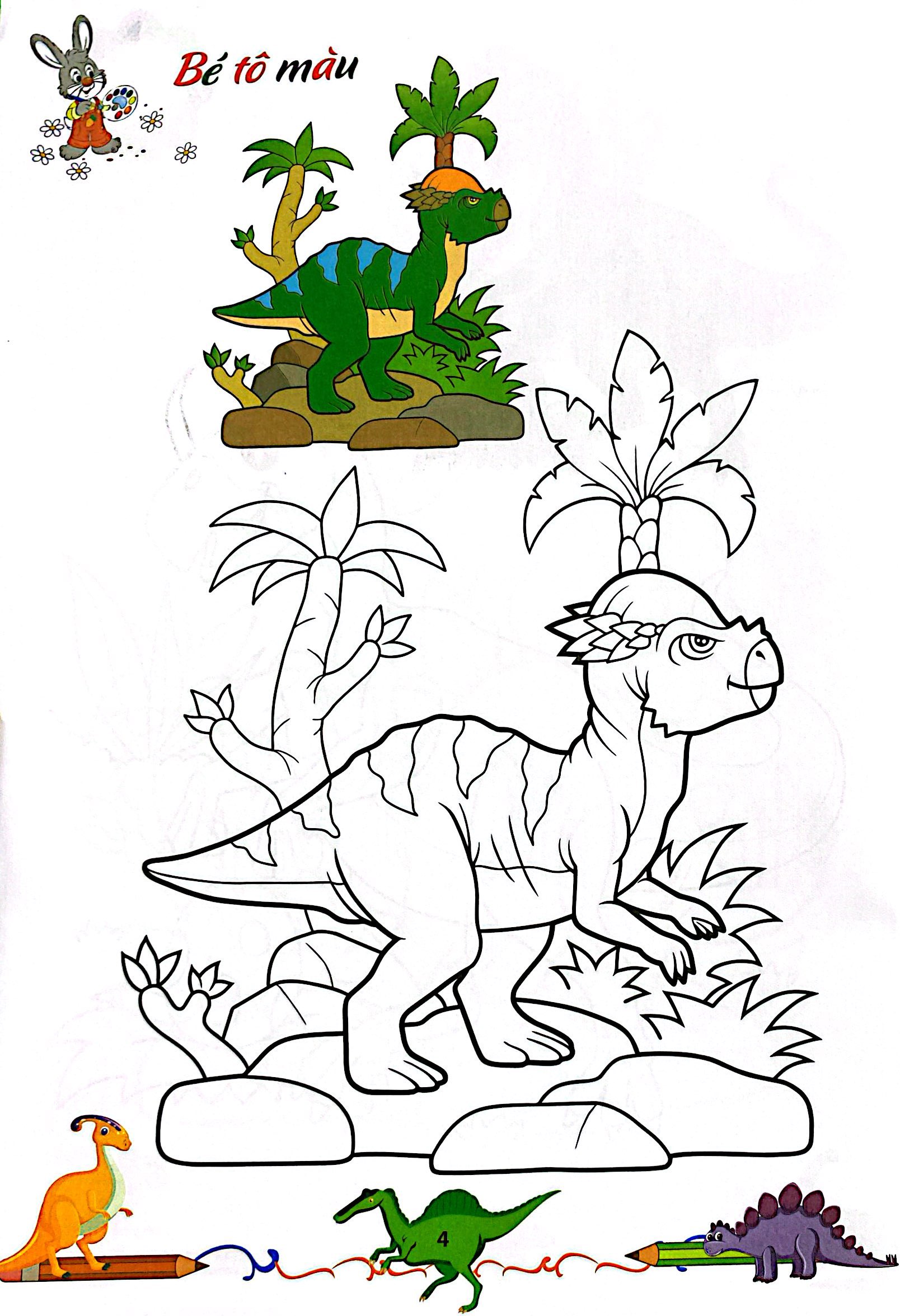 Bộ Tô Màu Khủng Long - Tập 3 - Ảnh 5