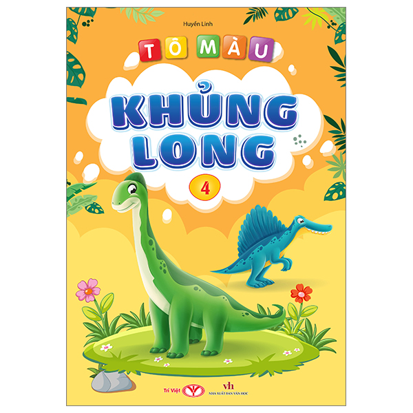 Bộ Tô Màu Khủng Long - Tập 4