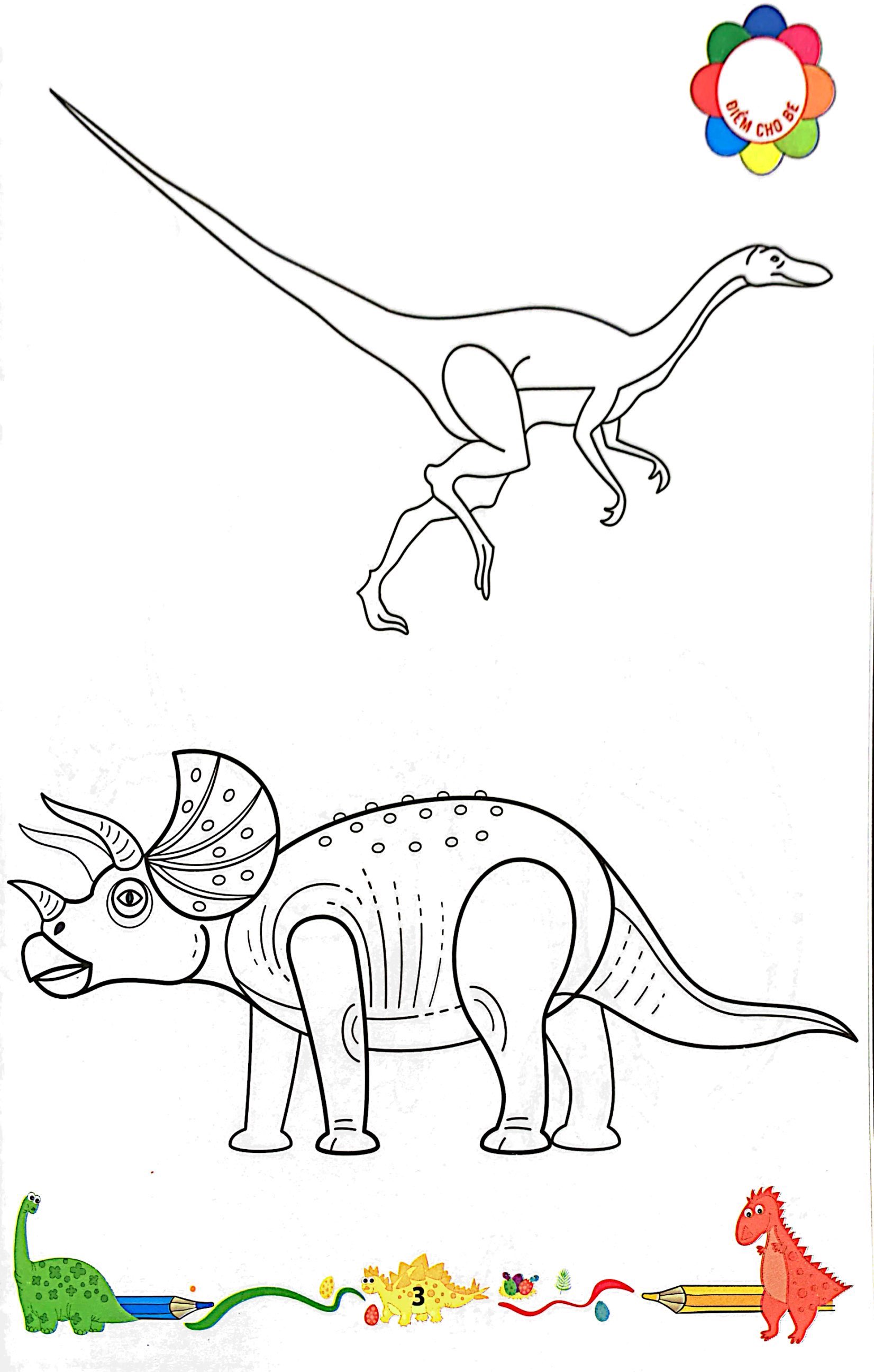 bộ tô màu khủng long - tập 5 (2022) - Ảnh 4