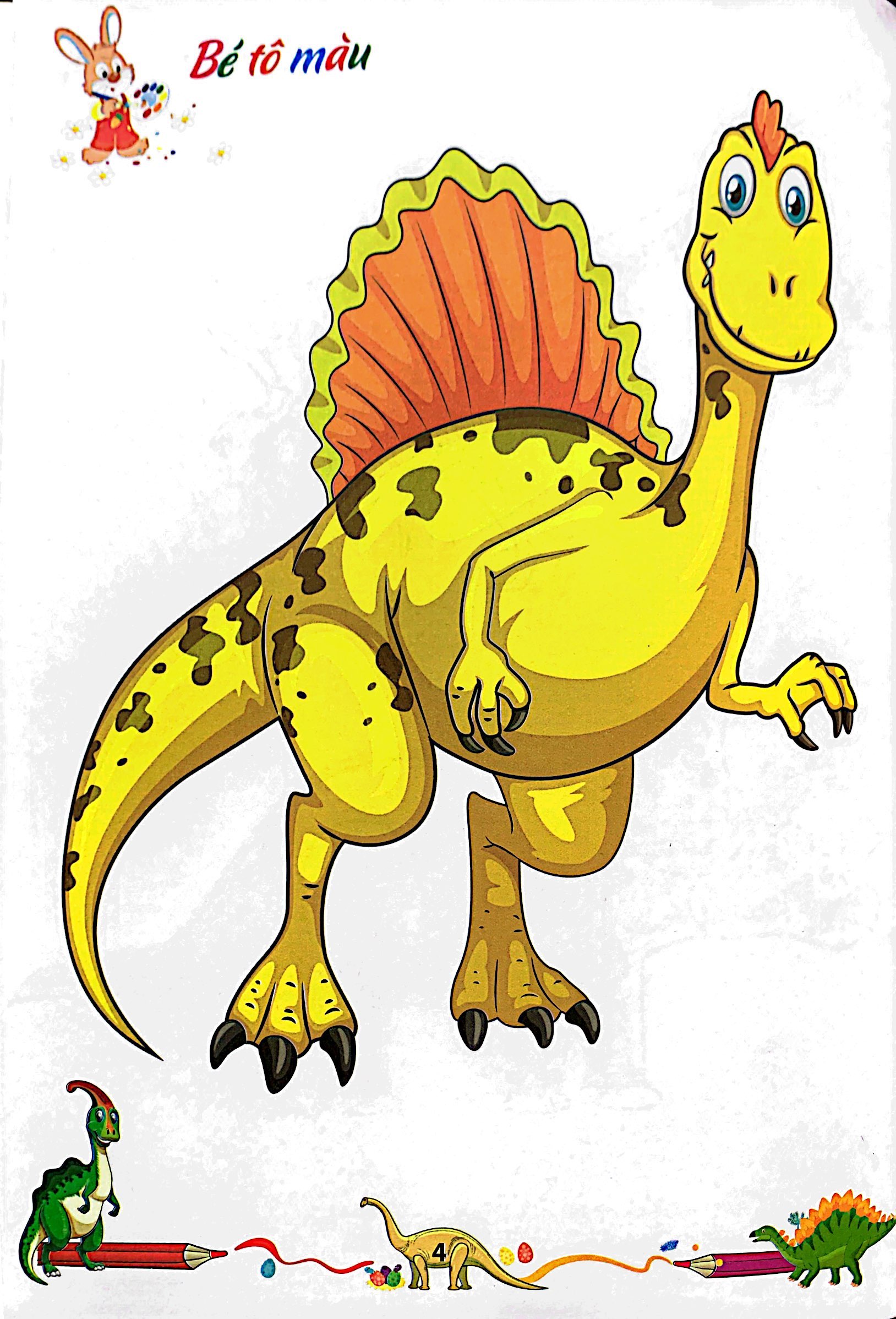 bộ tô màu khủng long - tập 5 (2022) - Ảnh 5